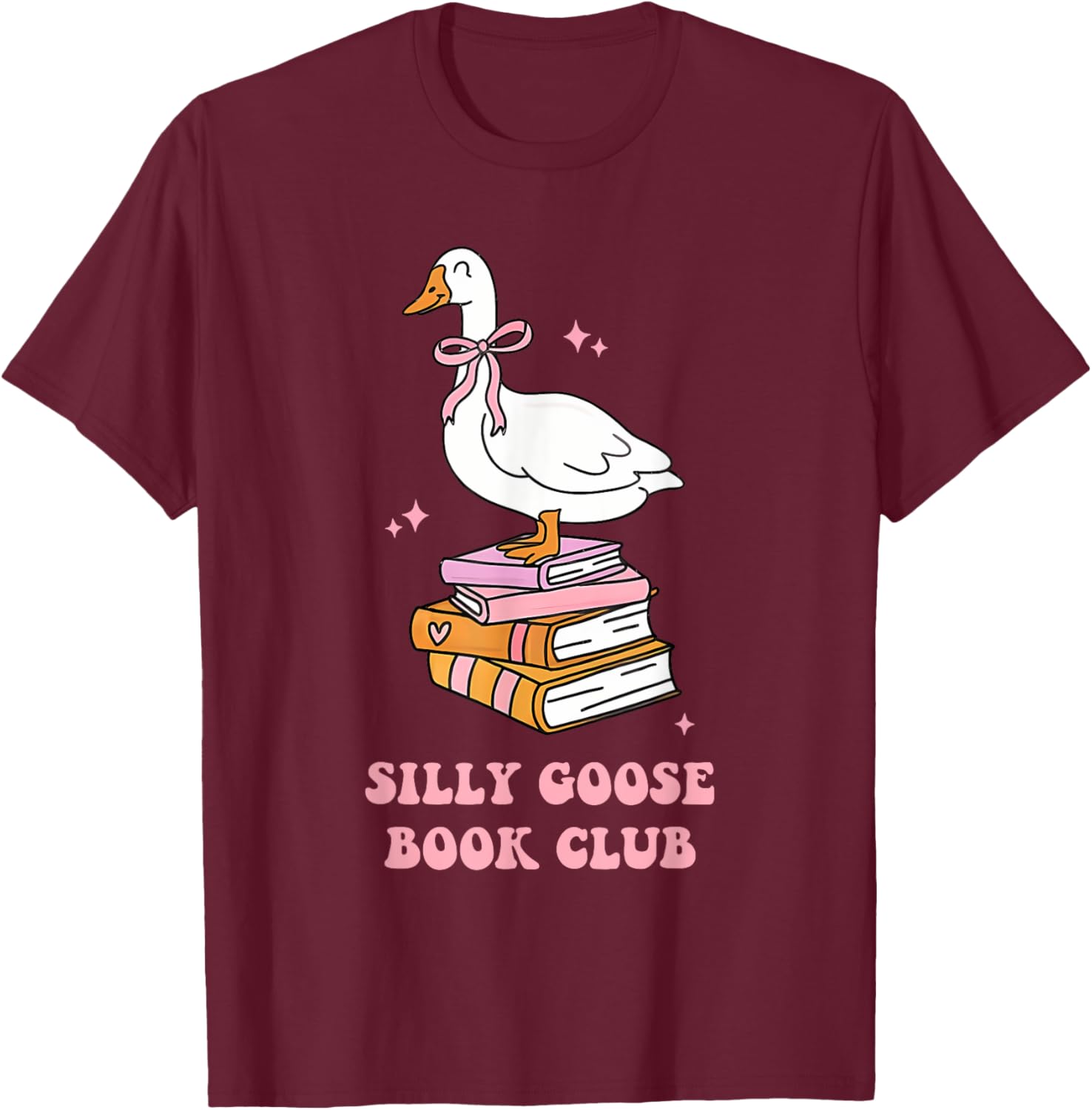 Silly Goose Book Club Funny T-Shirt for Book Lovers and Readers - 7