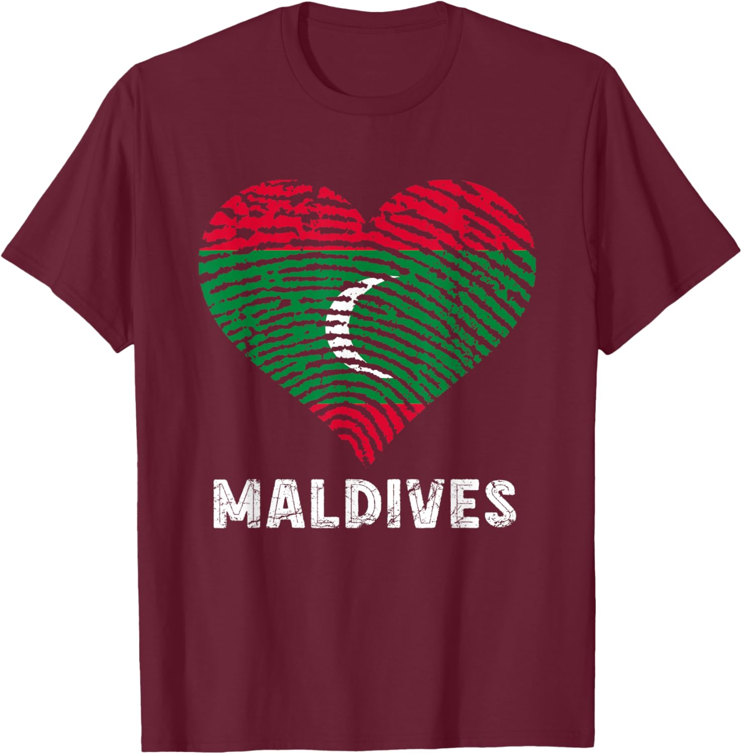 Maldives Pride T-Shirt with Maldivian Flag - Stylish Casual Wear - 22
