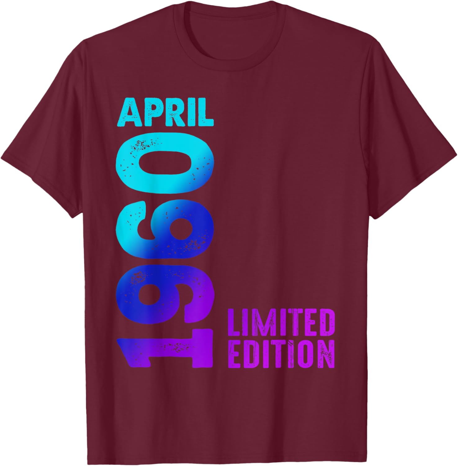 Limited Edition 1960 Retro Vintage T-Shirt for April Celebrations - 22