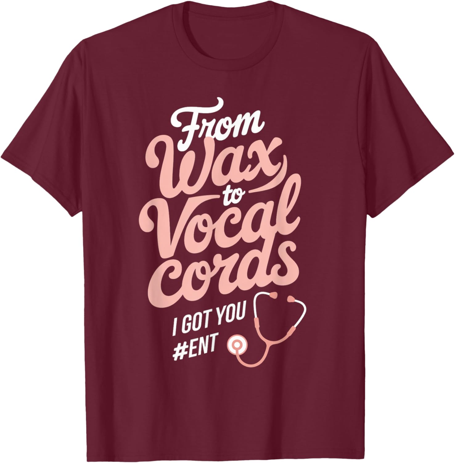 Stylish Otolaryngologist T-Shirt for ENT Doctors and Vocal Specialists - 5