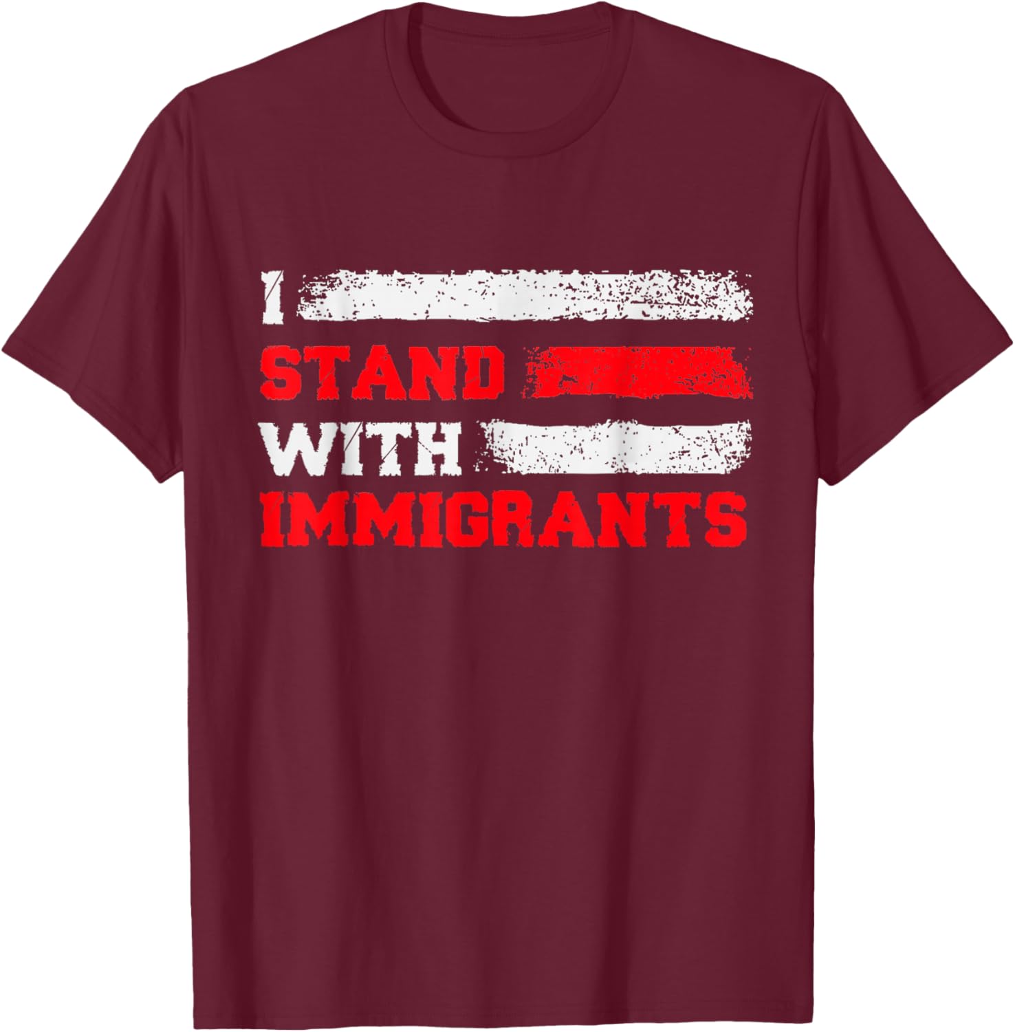 I Stand With Immigrants T-Shirt - Stylish Supportive Apparel for All - 6