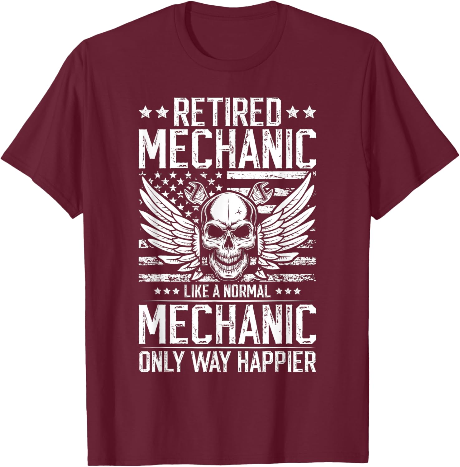 Funny Retired Mechanic T-Shirt for a Hilarious Retirement Gift - 17