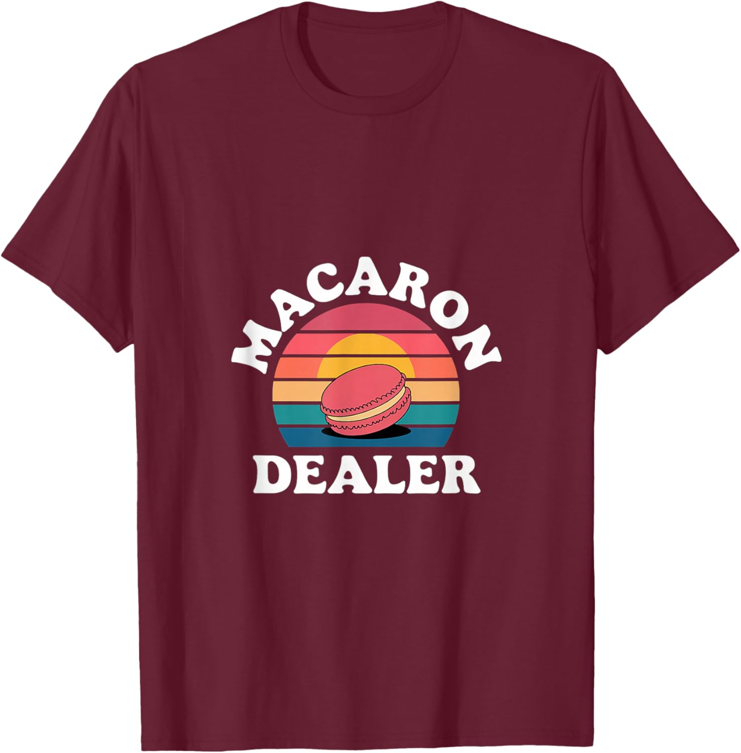 Macaron Dealer Baker Pastry Chef T-Shirt for Baking Enthusiasts - 4