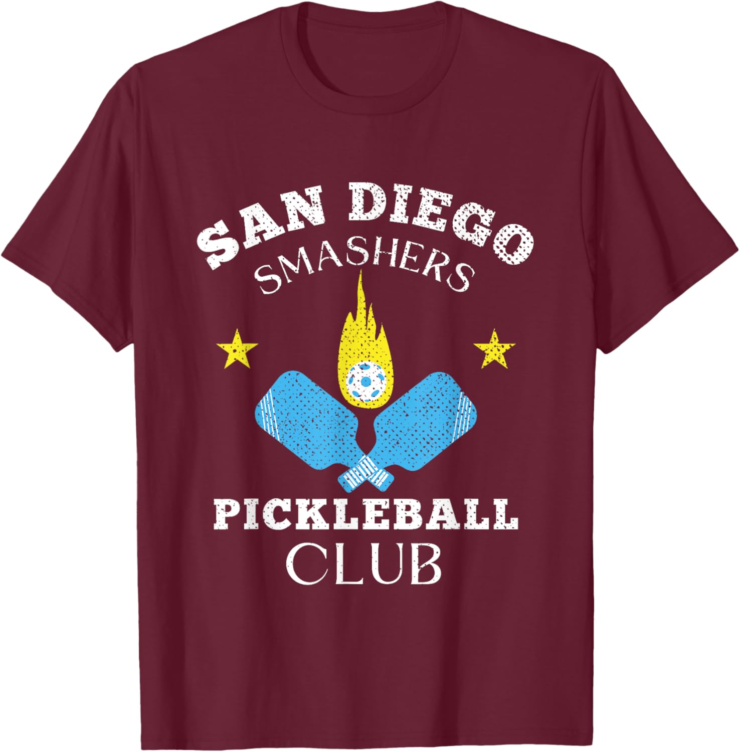 Pickleball Club Smashers T-Shirt for San Diego Fans and Players - 6
