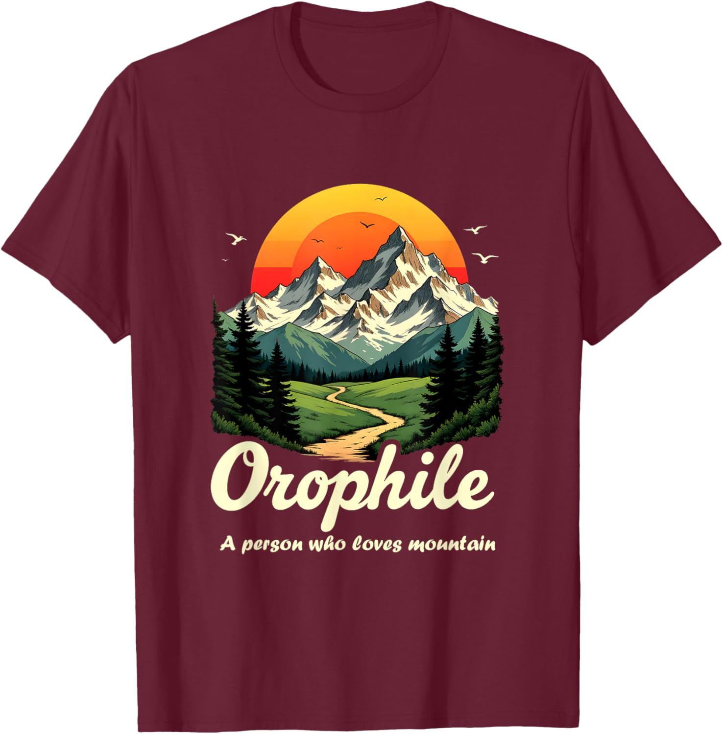 Mountain Lover T-Shirt for Outdoorsy Orophiles - Nature Gift Idea - 6