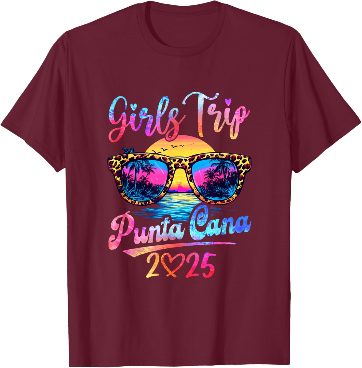 Girls Trip Punta Cana 2025 Matching T-Shirt for Women Summer Fun - 17