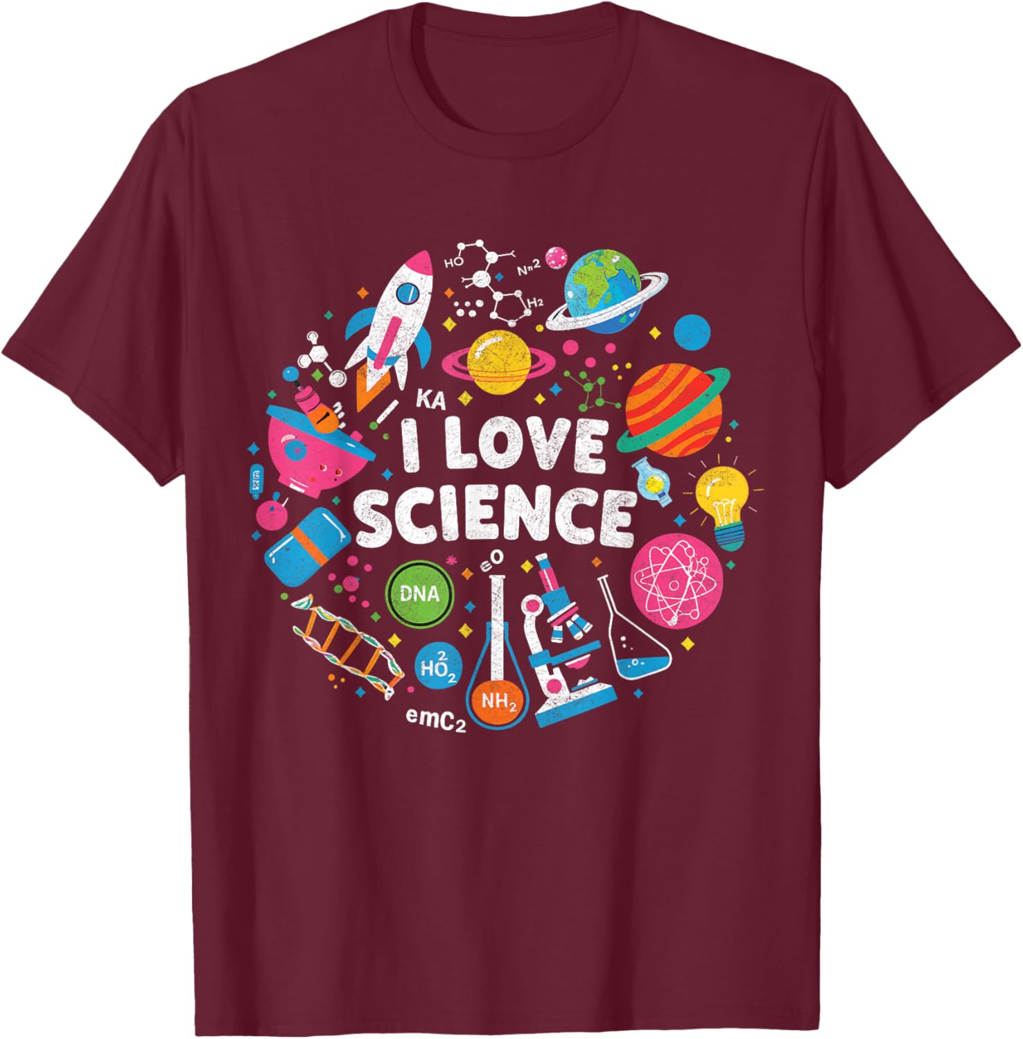 I Love Science T-Shirt for Kids - Perfect Gift for Young Science Lovers - 18