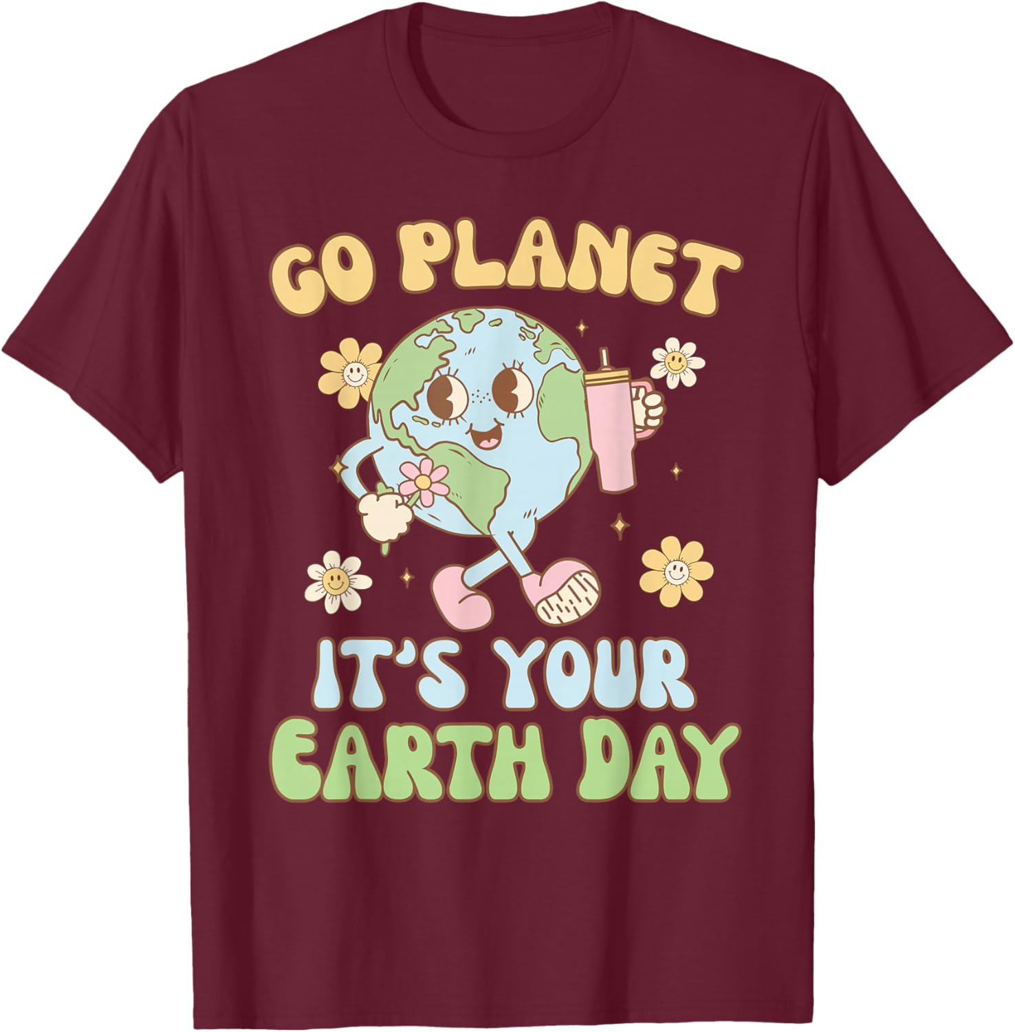 Earth Day 2025 Go Planet T-Shirt for Men, Women, and Kids - 3