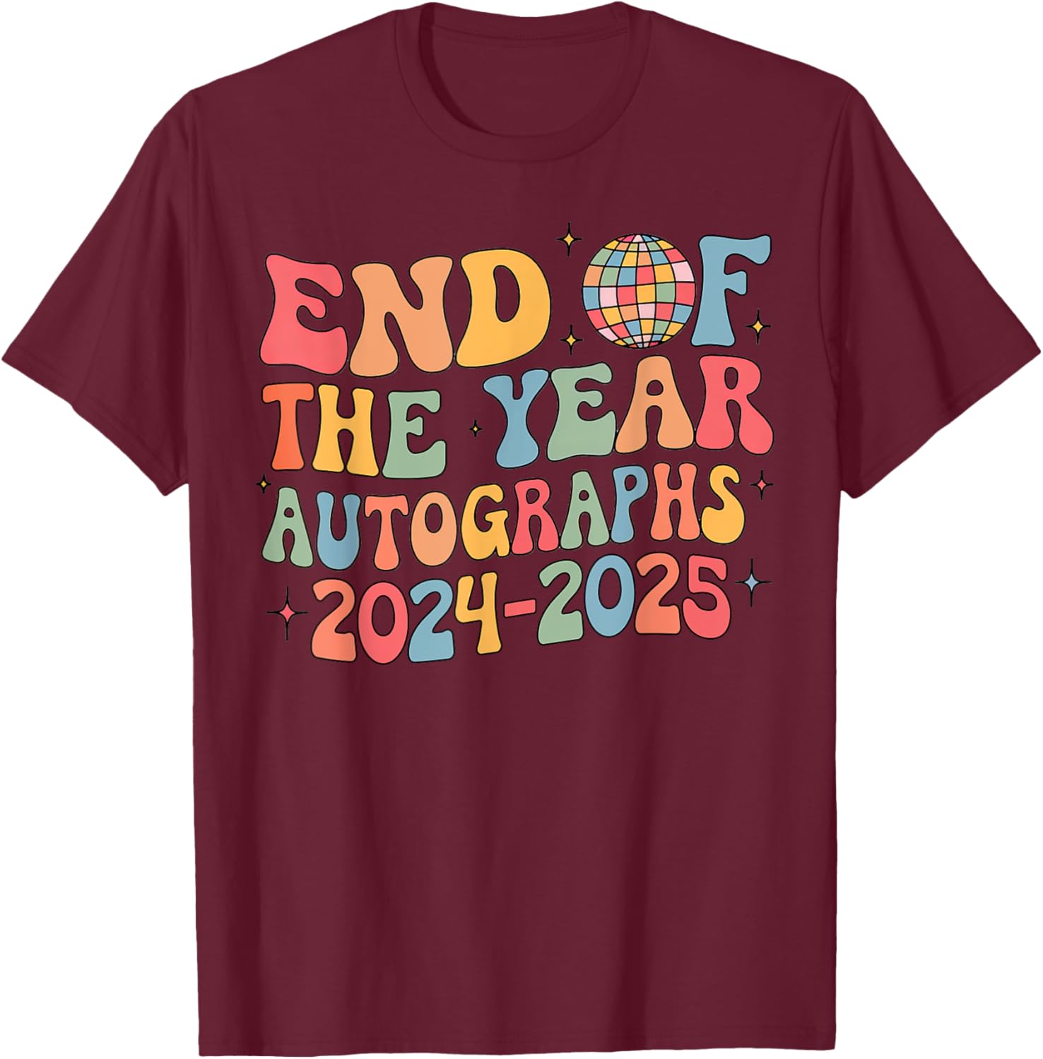 End of Year Autographs T-Shirt for Last Day of School 2024/2025 - 16