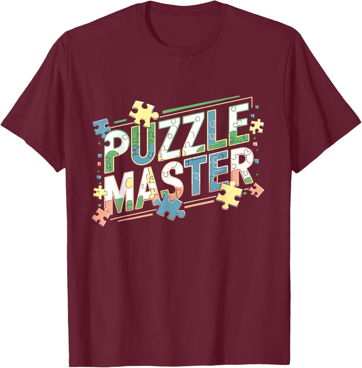 Funny Puzzle Master Jigsaw Puzzle T-Shirt for Creative Minds - 8