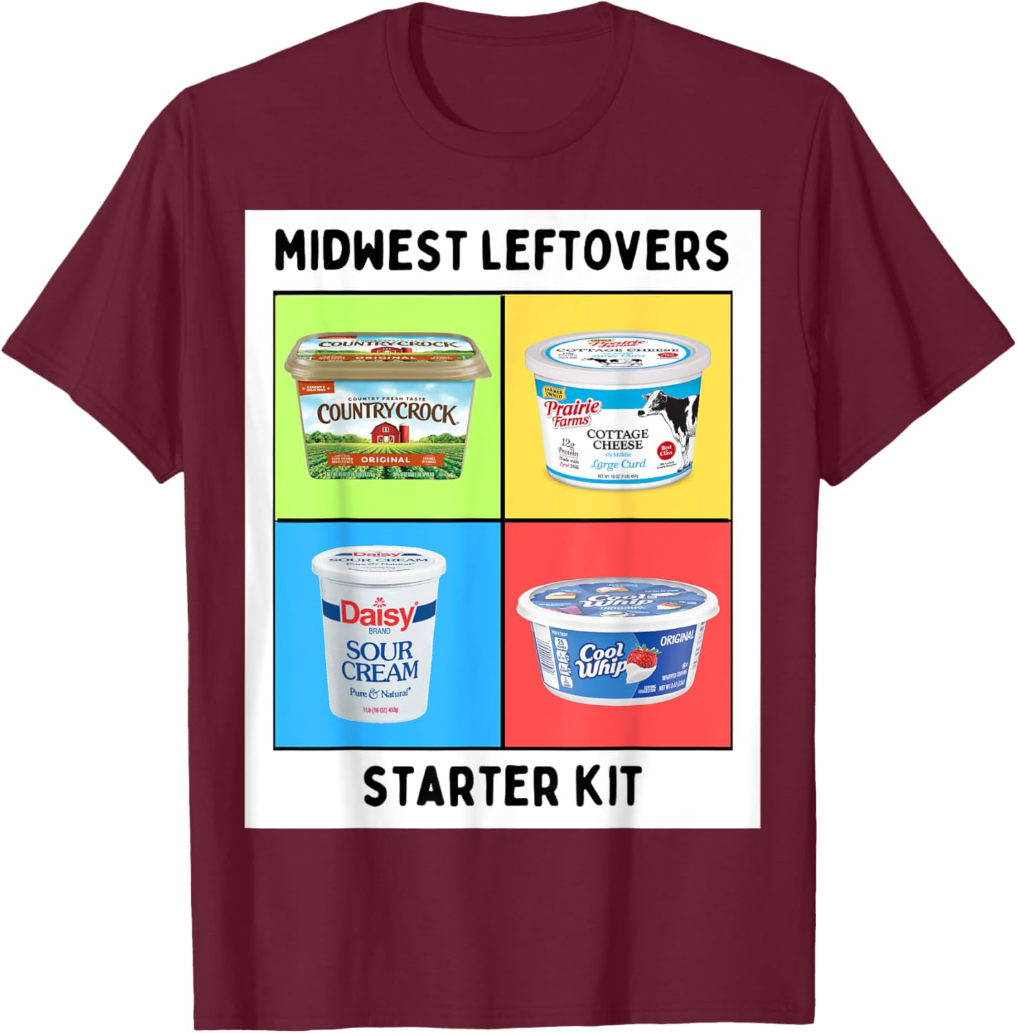 Midwest Leftovers Starter Kit T-Shirt for Fun & Casual Style - 14