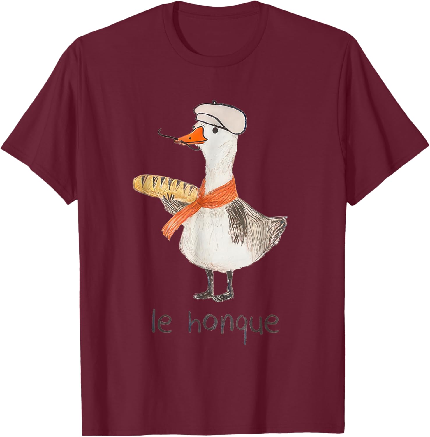 Funny French Goose Shirt Le Honque Casual Tee for Stylish Comfort - 11