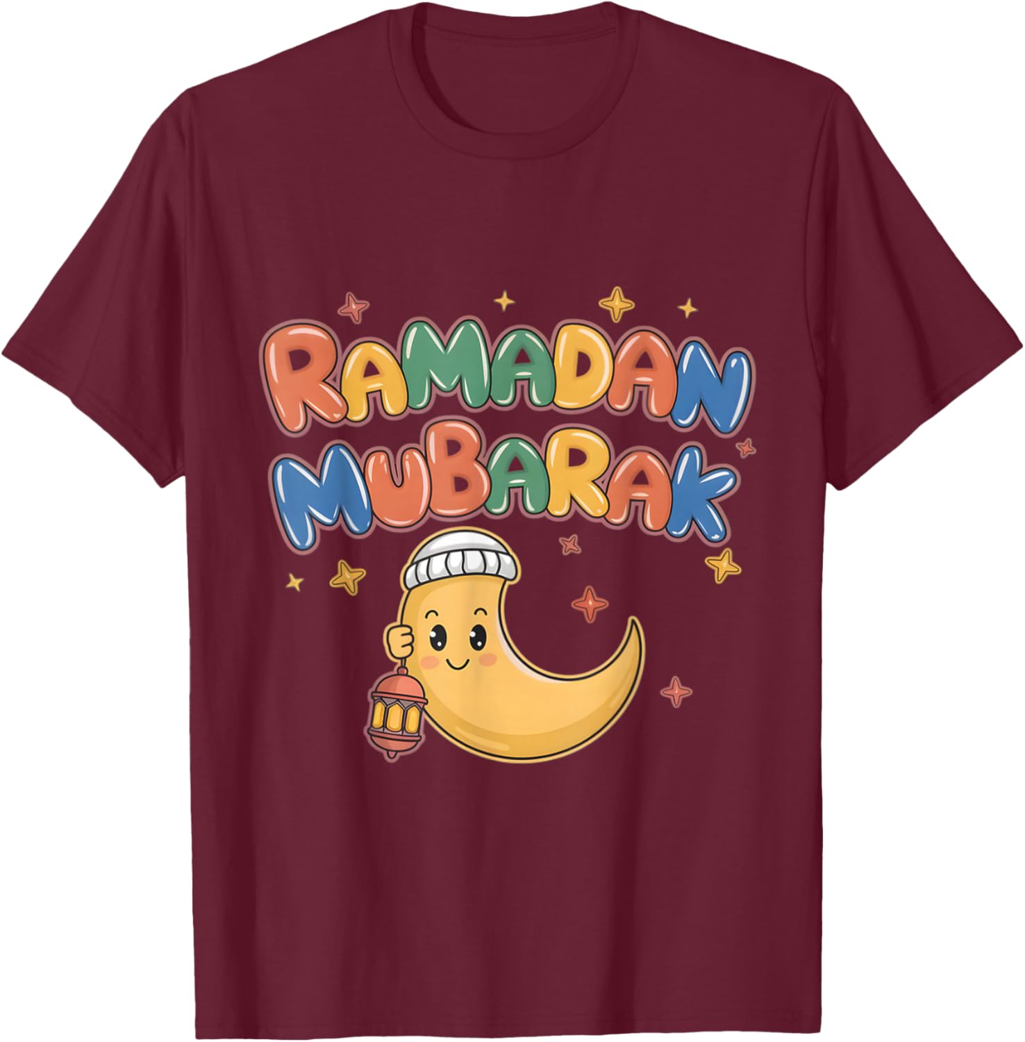 Kids Ramadan Mubarak T-Shirt for Boys Stylish Youth Apparel - 15