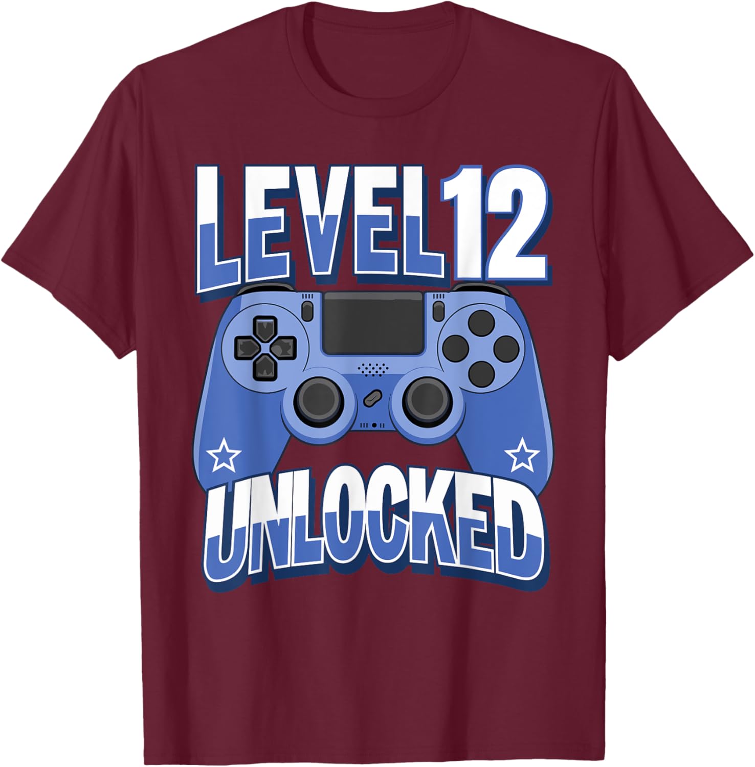 Level 12 Unlocked Funny Video Gamer Tee for 12th Birthday Celebration - 6