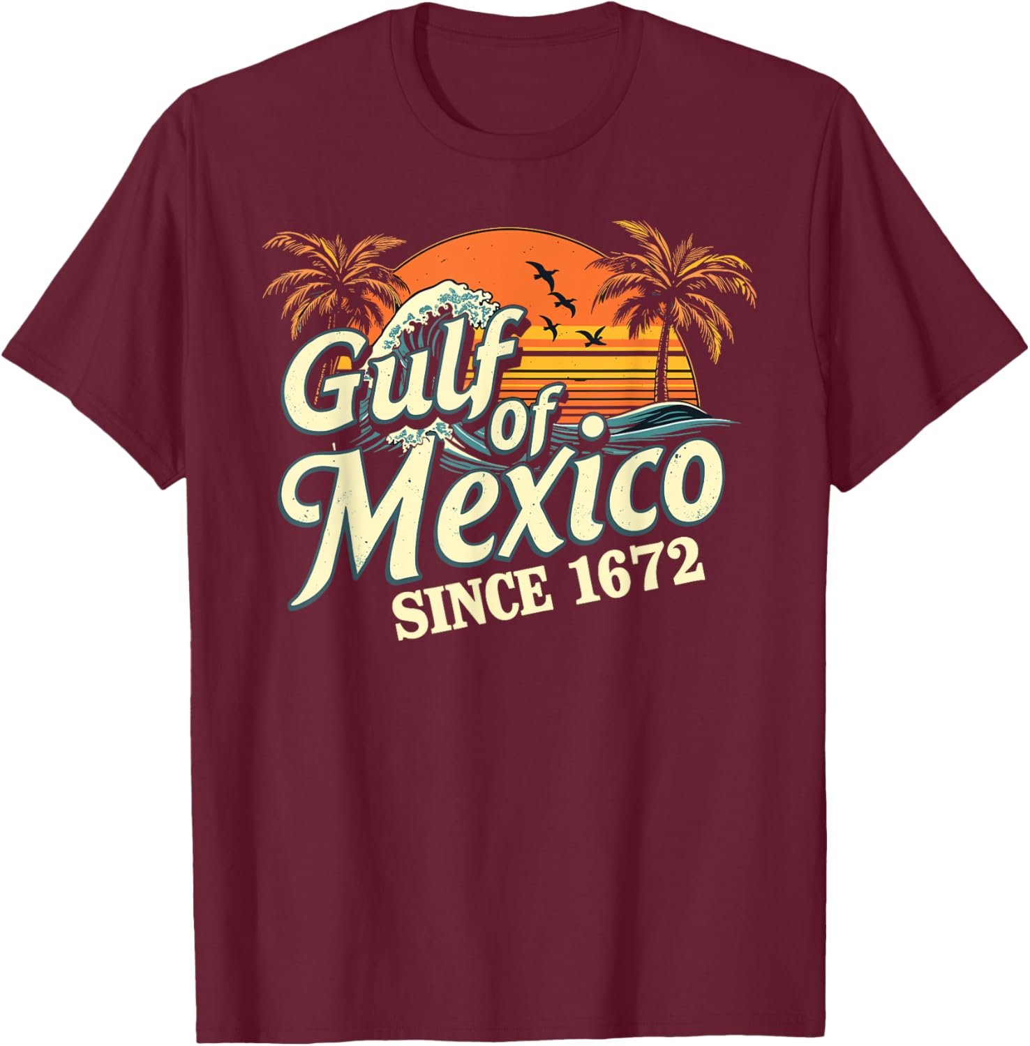 Gulf of Mexico Sea Surf T-Shirt for Endless Summer Vibes and Style - 14