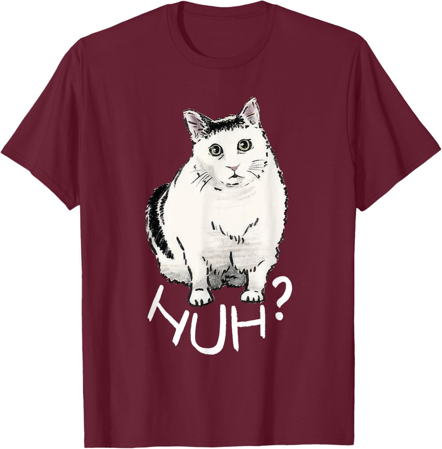 Funny Huh Cat Meme T-Shirt for Men, Women, and Kids - Cute & Comfy! - 14