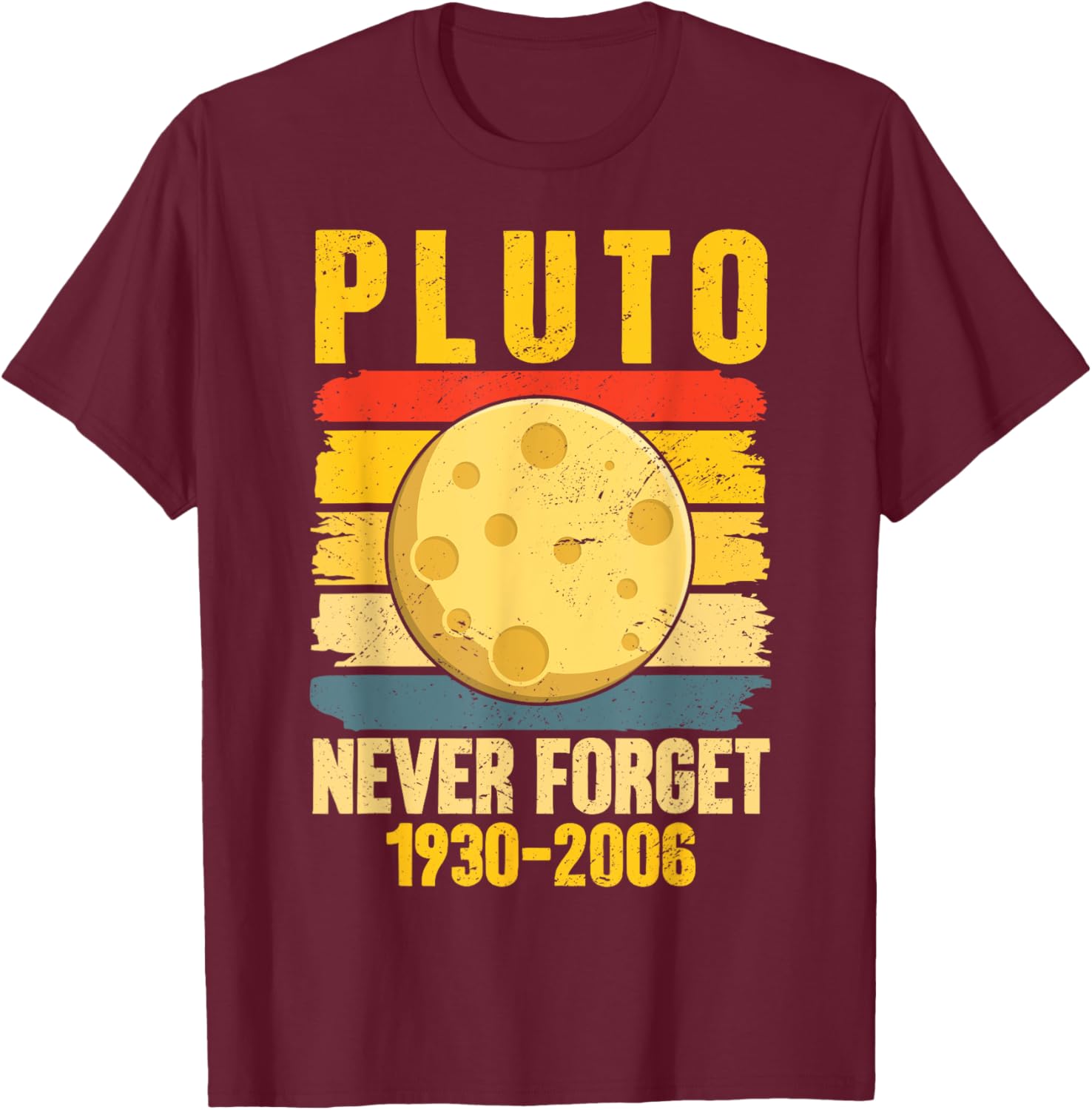 Funny Never Forget Pluto Retro Astronomy T-Shirt for Space Lovers - 10
