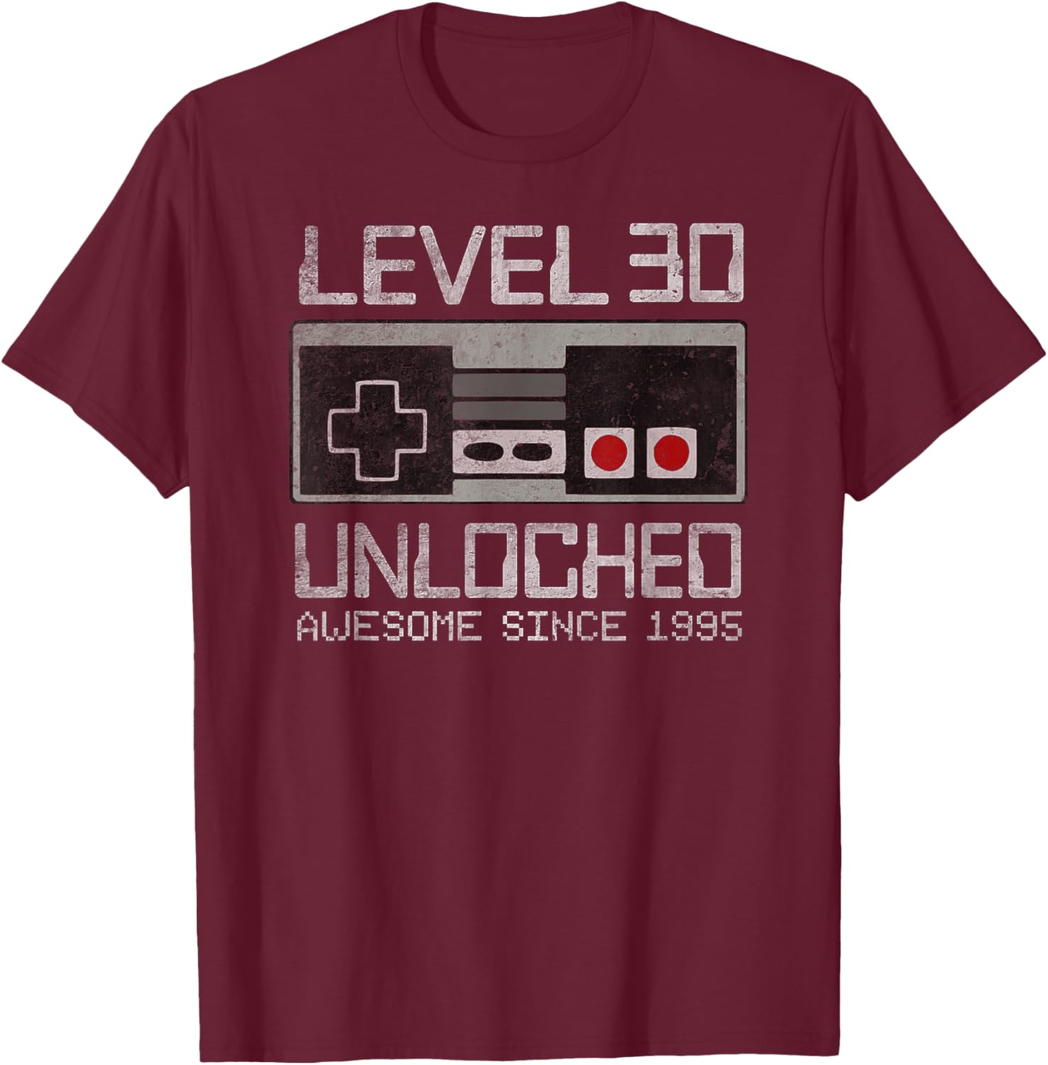 Level 30 Unlocked 30th Birthday Gamer T-Shirt for Men - Fun Gift Idea - 18