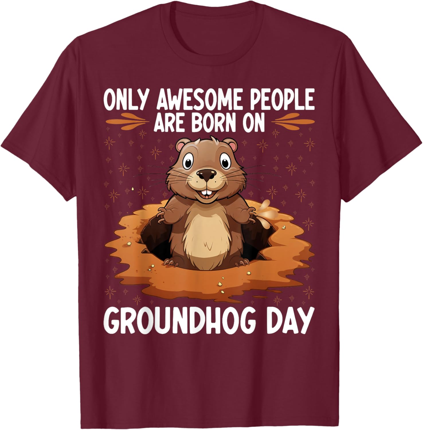 Funny Groundhog Day Birthday T-Shirt for Unique Celebrations - 8