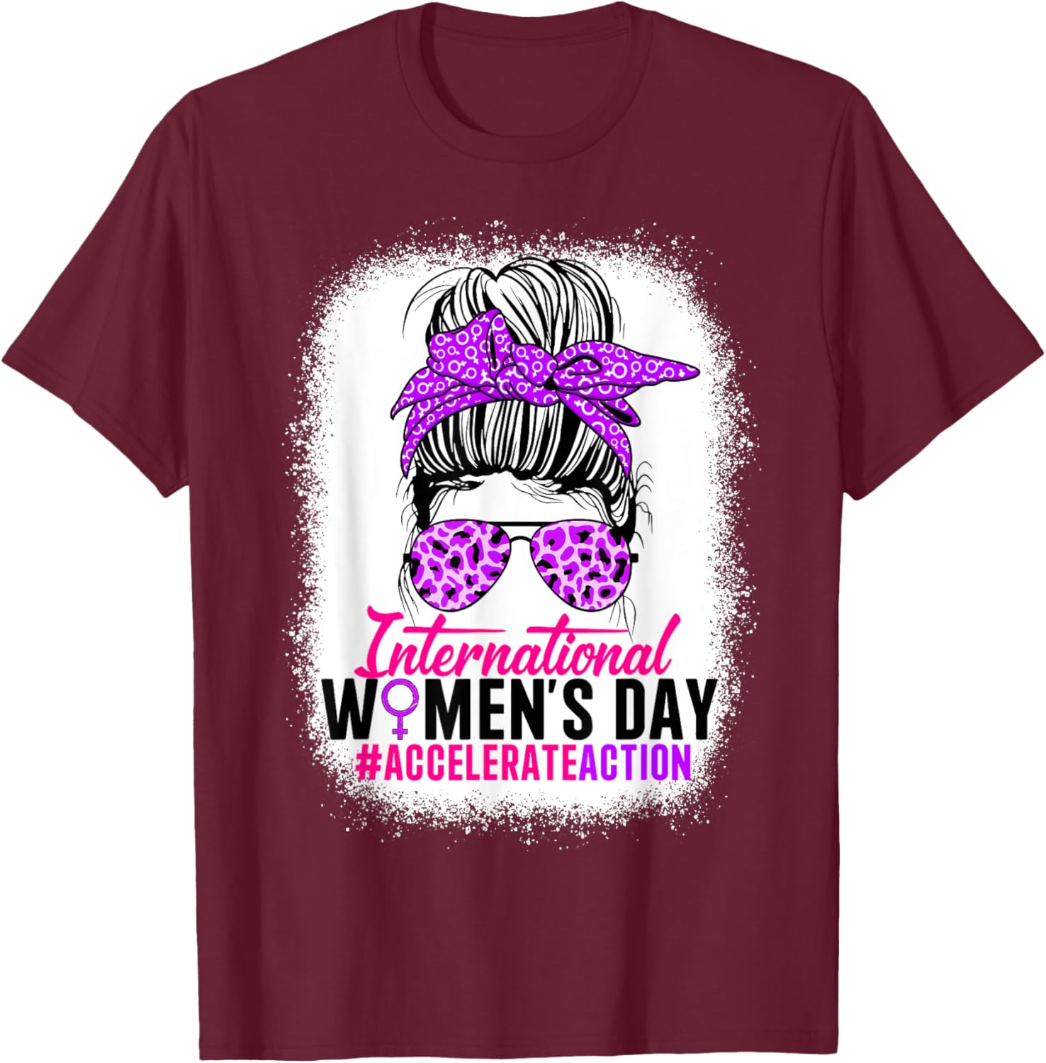 Celebrate International Women's Day 2025 with Stylish Action Tee - 1