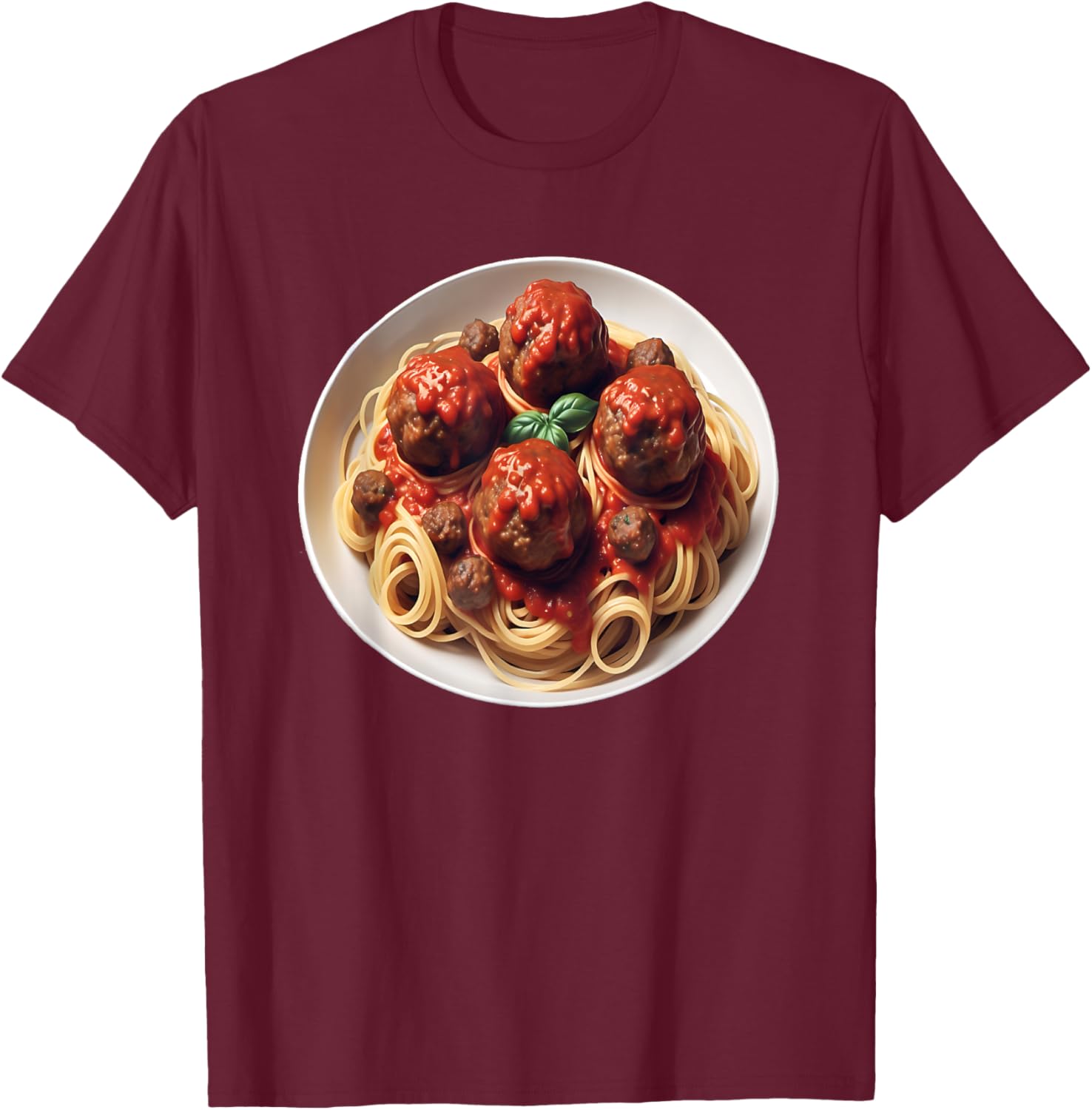 Spaghetti and Meatballs T-Shirt Fun Foodie Apparel for Pasta Lovers - 21