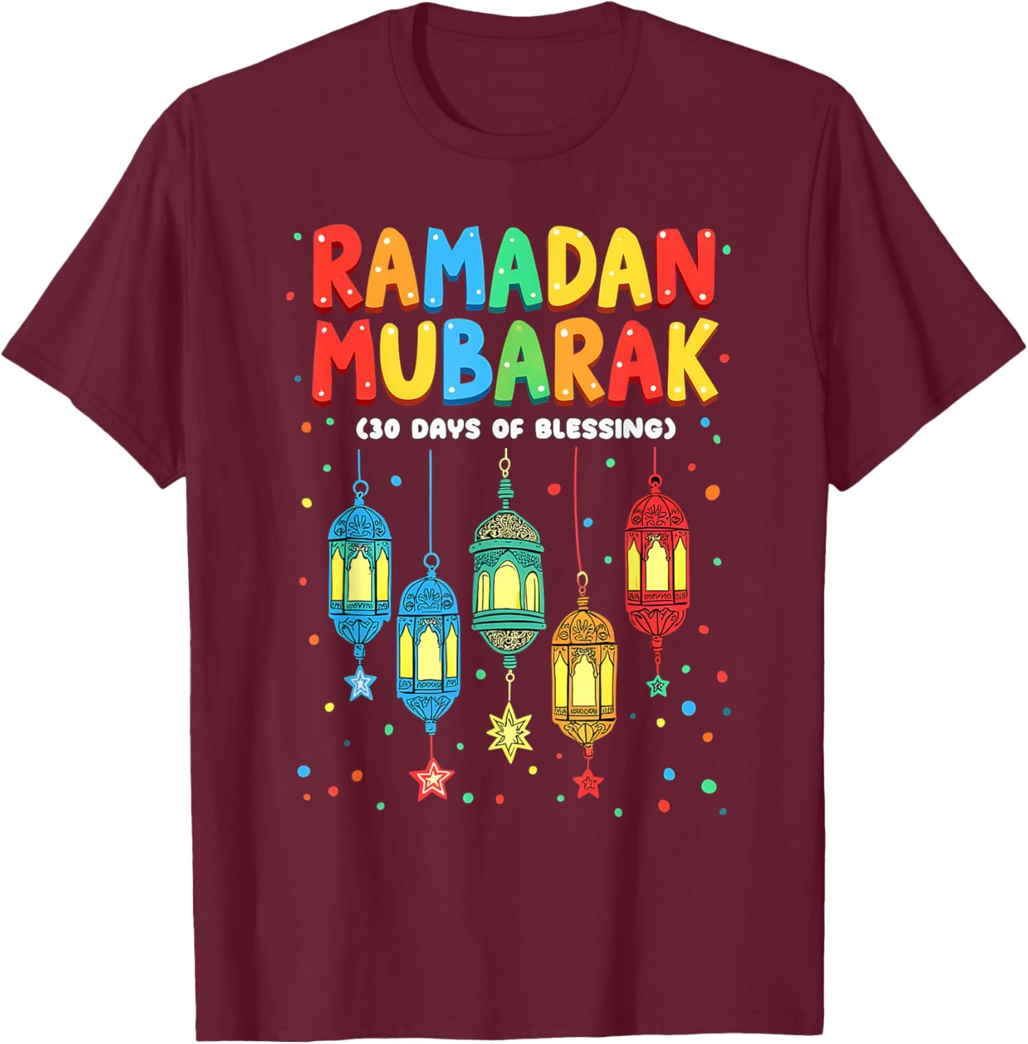 Happy Ramadan Boys Youth T-Shirt for Kids - Fun and Festive Apparel - 11