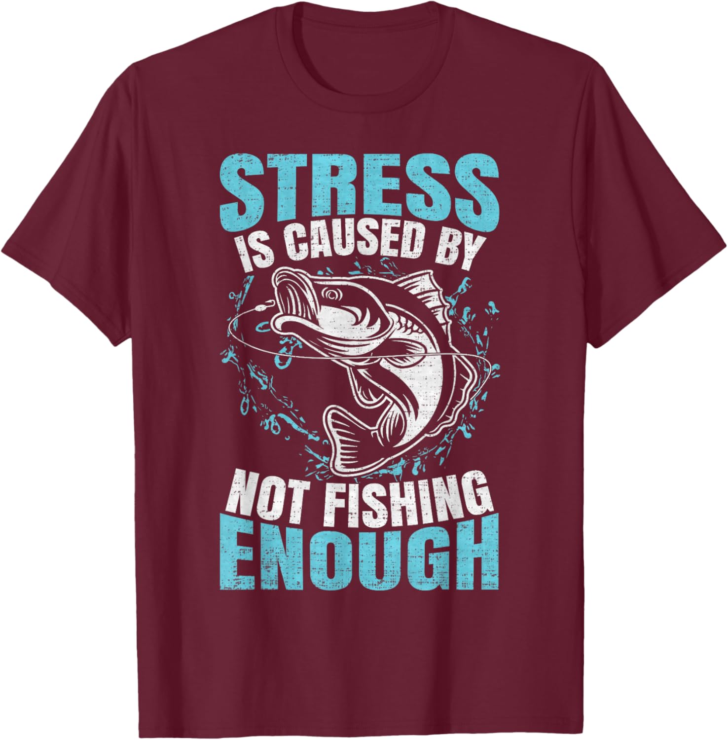 Funny Bass Fly Fishing T-Shirt for Men and Women - Perfect Gift for Anglers - 6