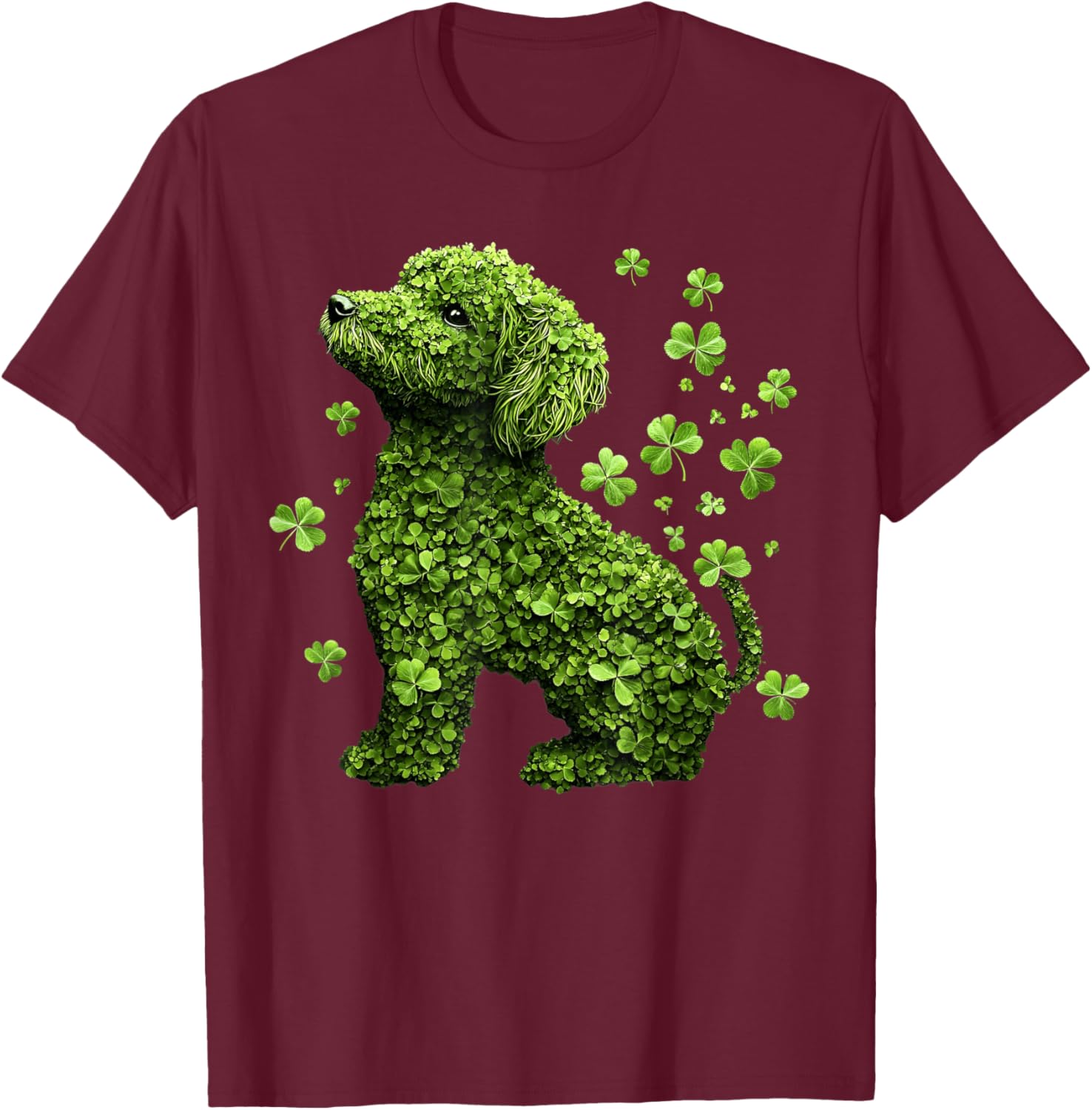 Shamrock Poodle T-Shirt for St. Patrick's Day Fun for All Ages - 13