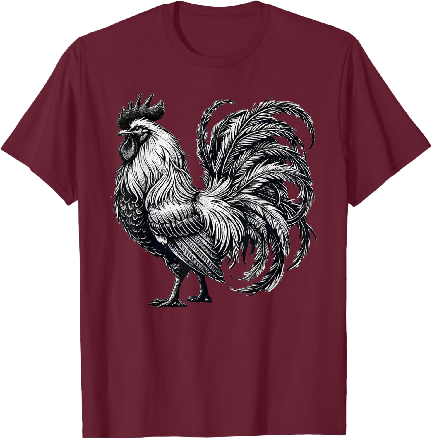 Rooster Chicken Art T-Shirt for Unique Style Lovers - 22