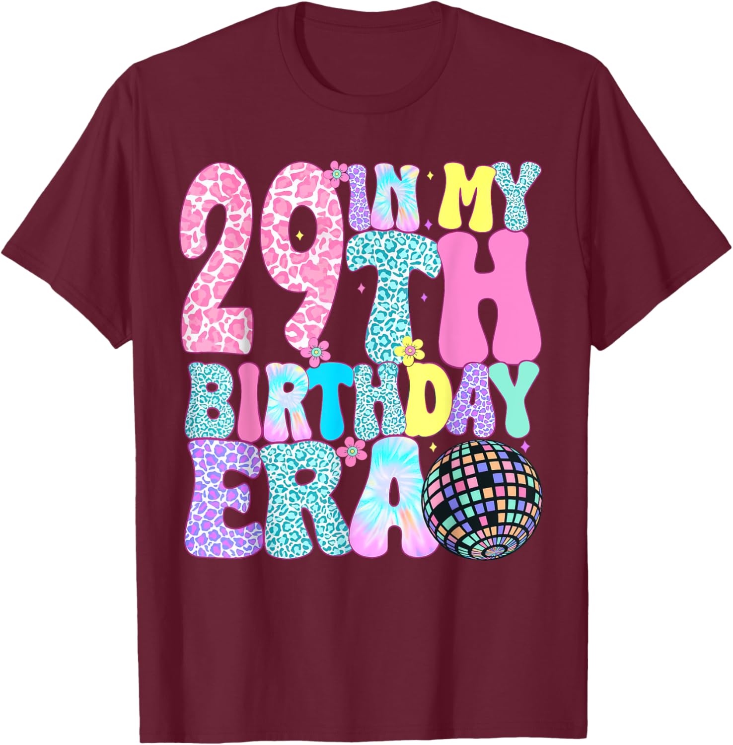 In My 29th Birthday Era T-Shirt for 29 Year Old Birthday Girl 1996 - 3