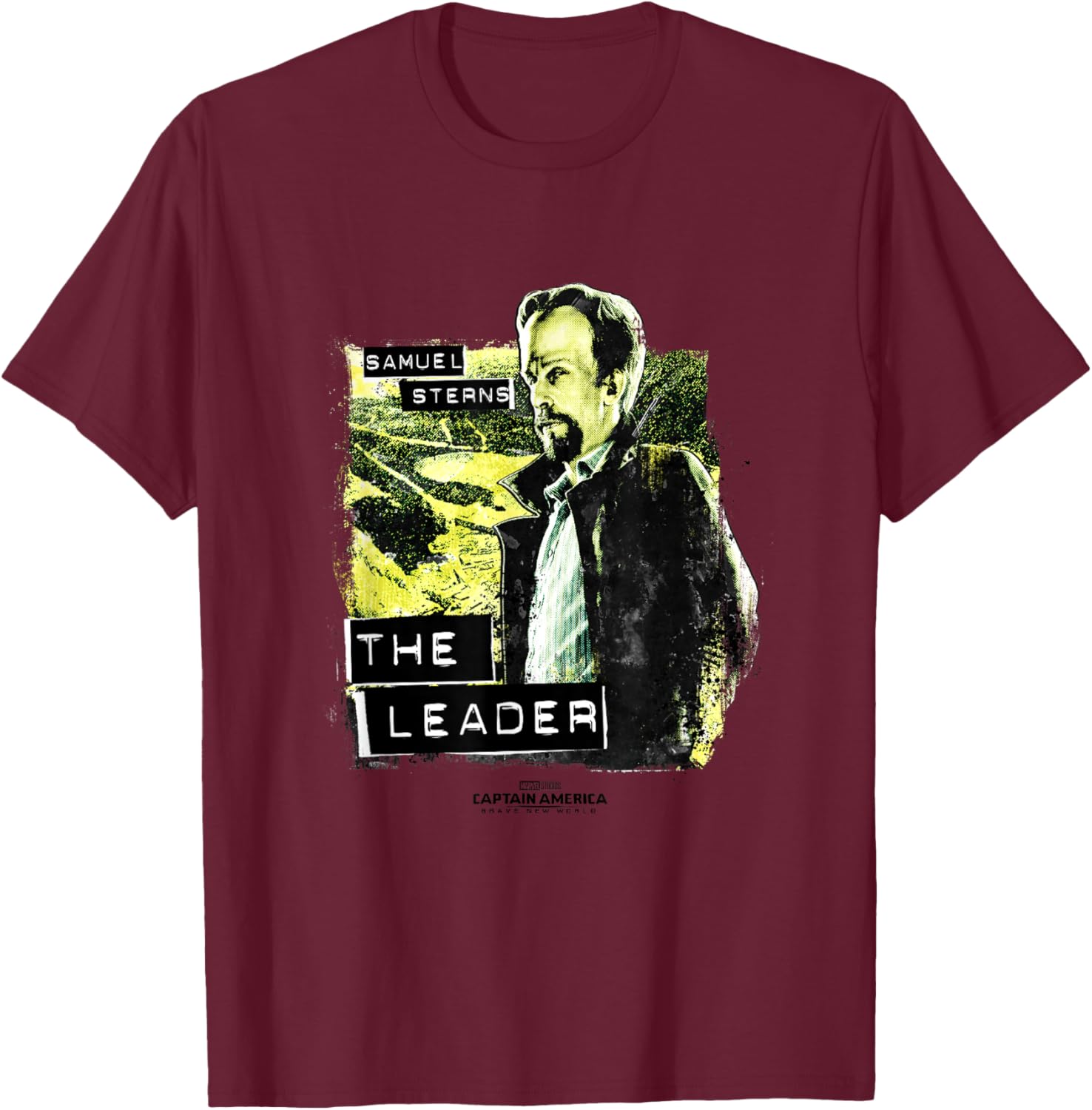 Marvel Captain America Brave New World Samuel Sterns Leader T-Shirt for Fans - 5