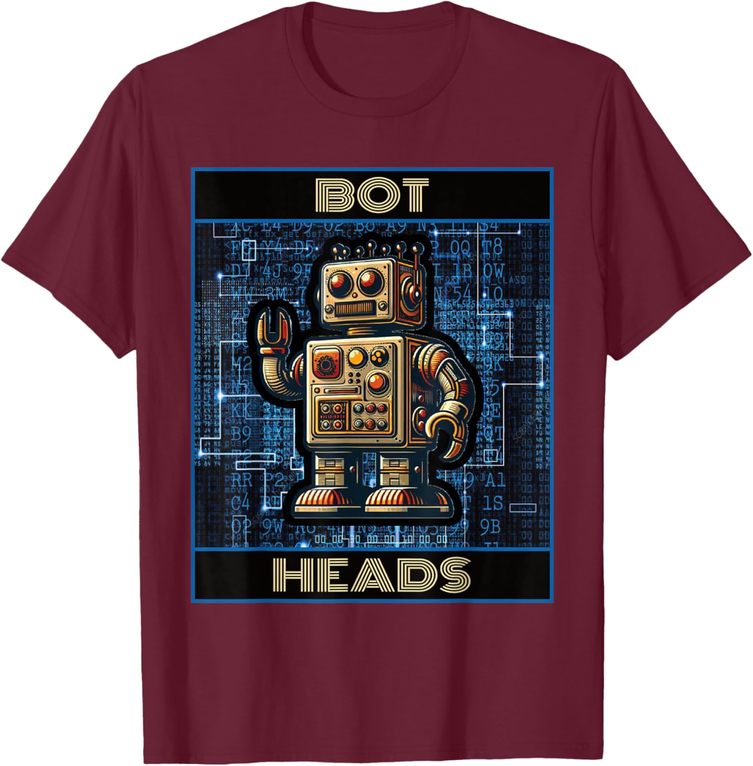 Robot Tech Bot Programmer T-Shirt for Tech Enthusiasts and Coders - 7