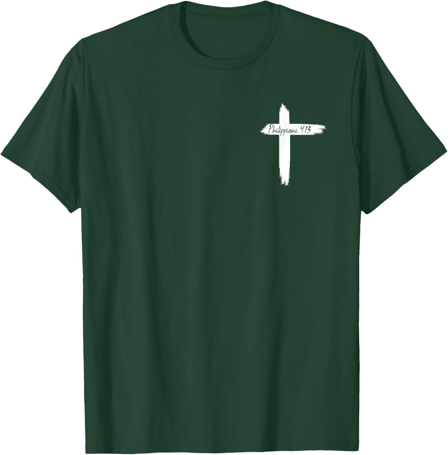 I Can Do All Things T-Shirt with Inspirational Cross Design for Everyone - 16