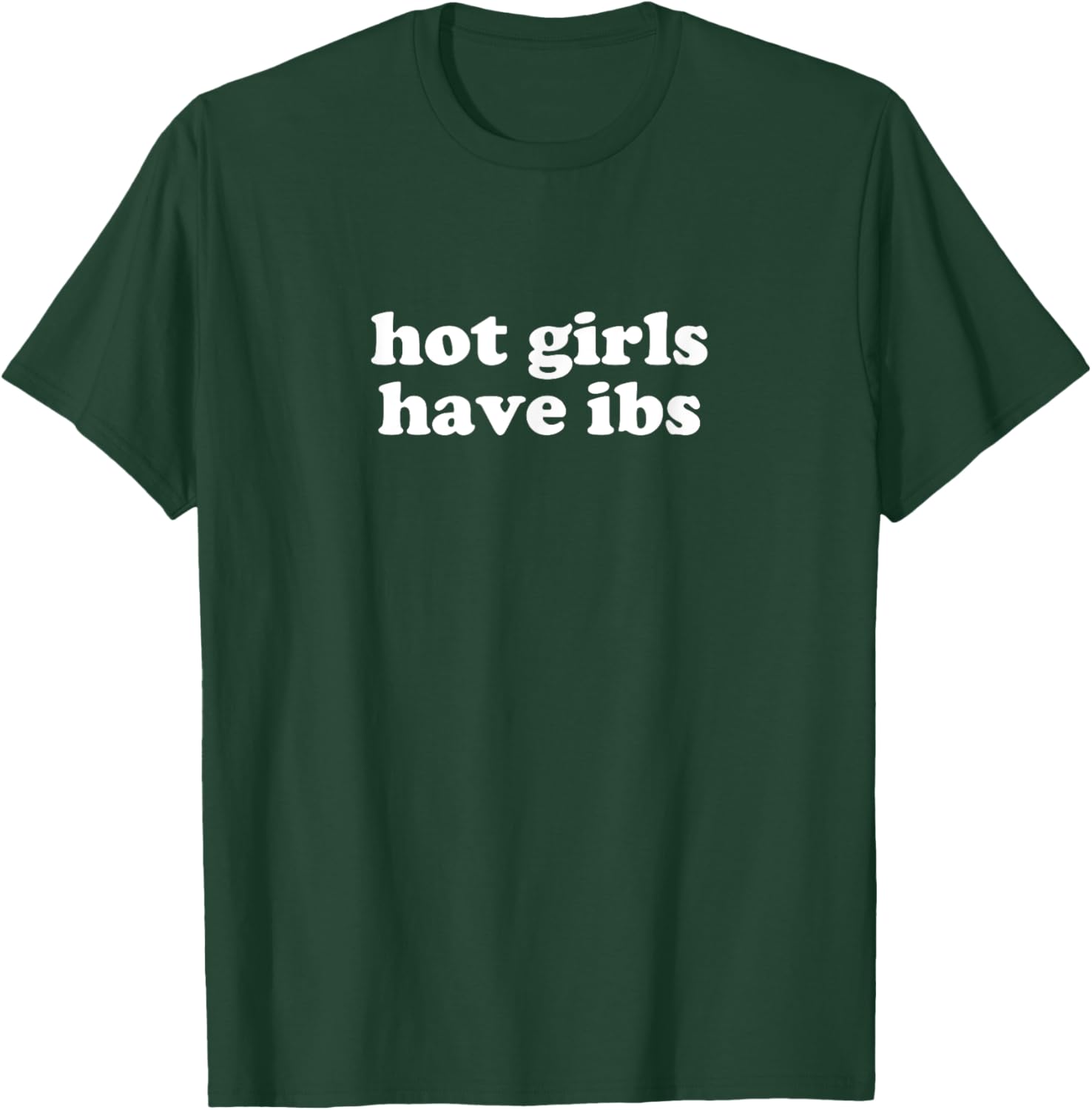 Hot Girls Have IBS Y2K Aesthetic T-Shirt for Trendy Fashion Lovers - 15