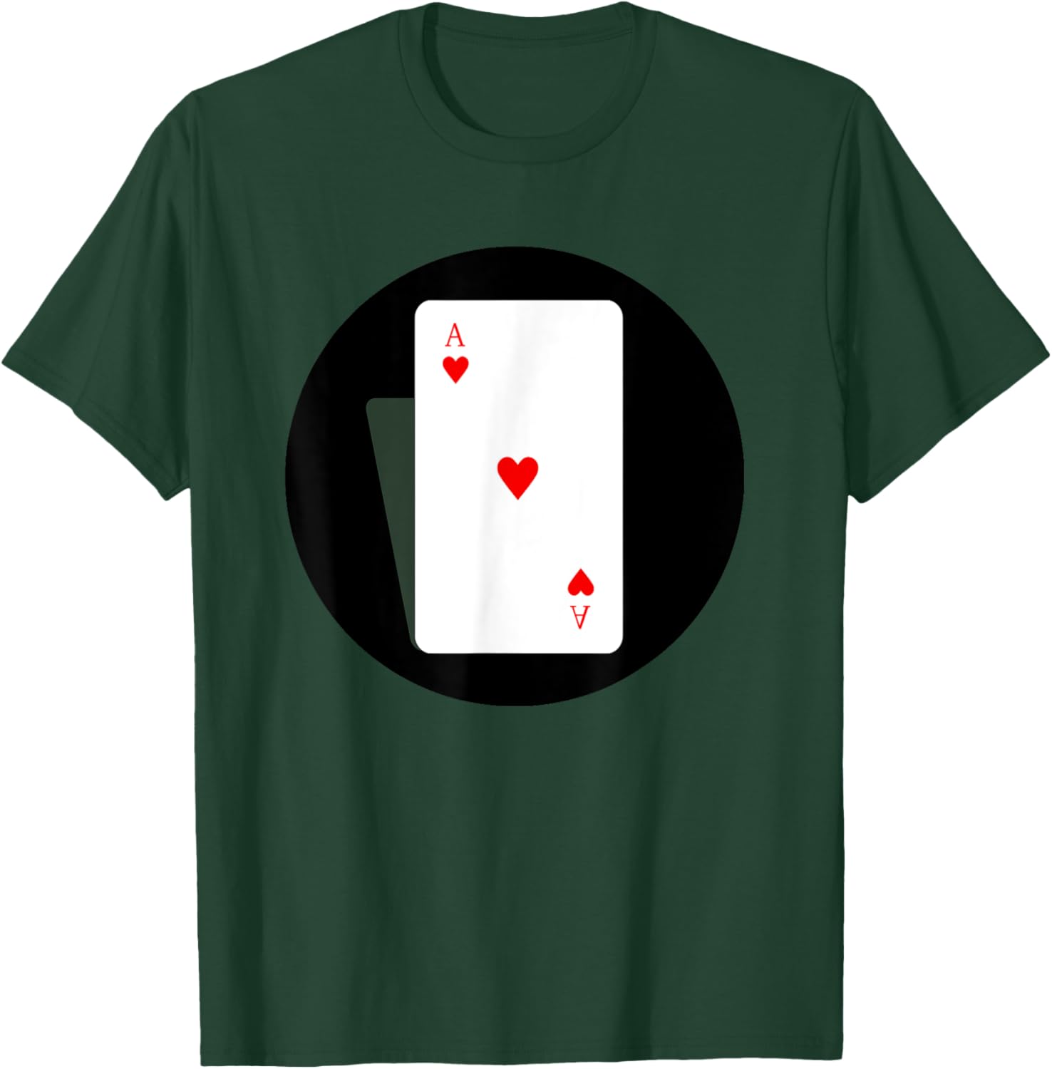 Ace of Hearts T-Shirt for Stylish Comfort in Clothing and Accessories - 11