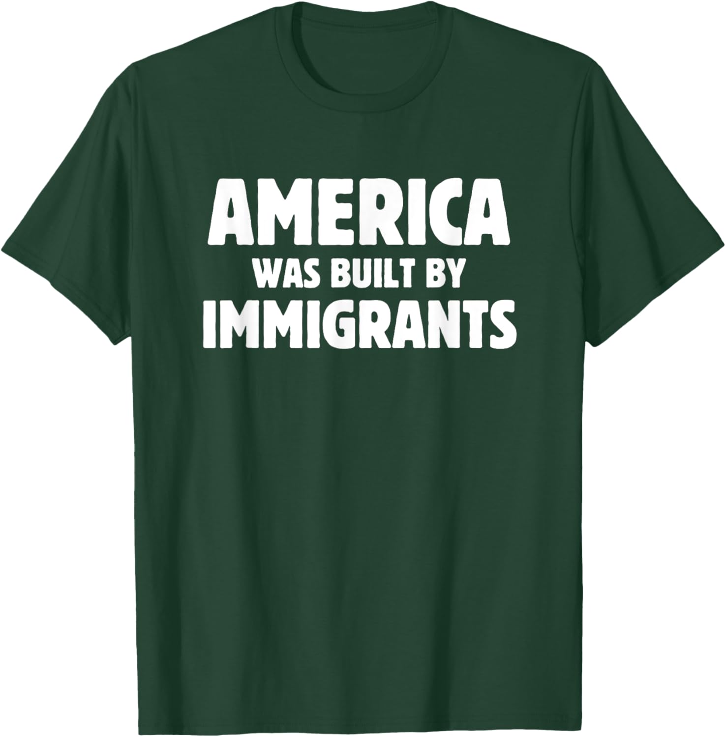 America Was Built by Immigrants Anti-Racism T-Shirt for Proud Supporters - 2