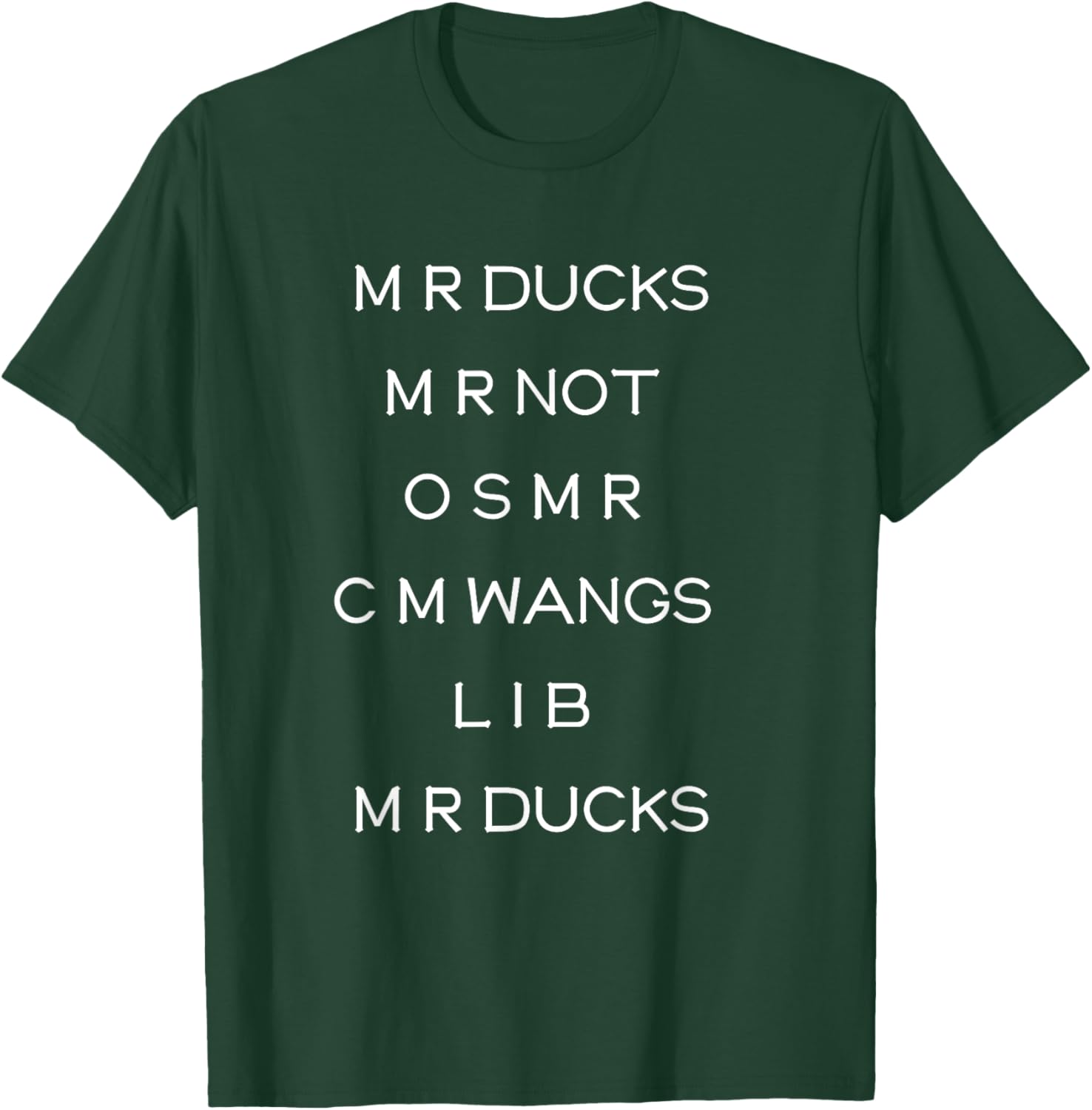 Funny M R Ducks T-Shirt with Wings Quote Pun for Animal Lovers - 9