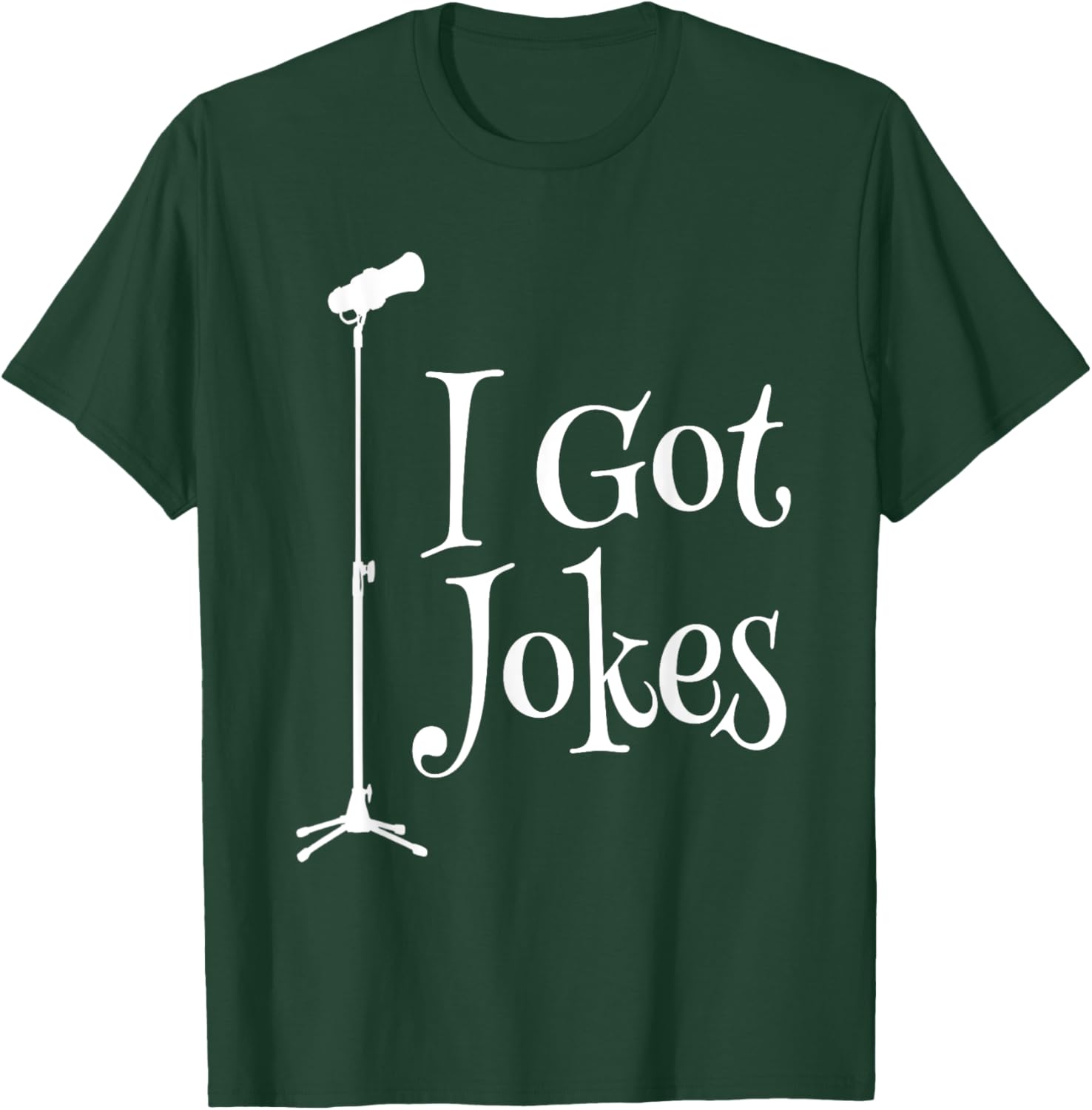 Funny Microphone Comedy T-Shirt for Improv and Stand-Up Comedians - 13