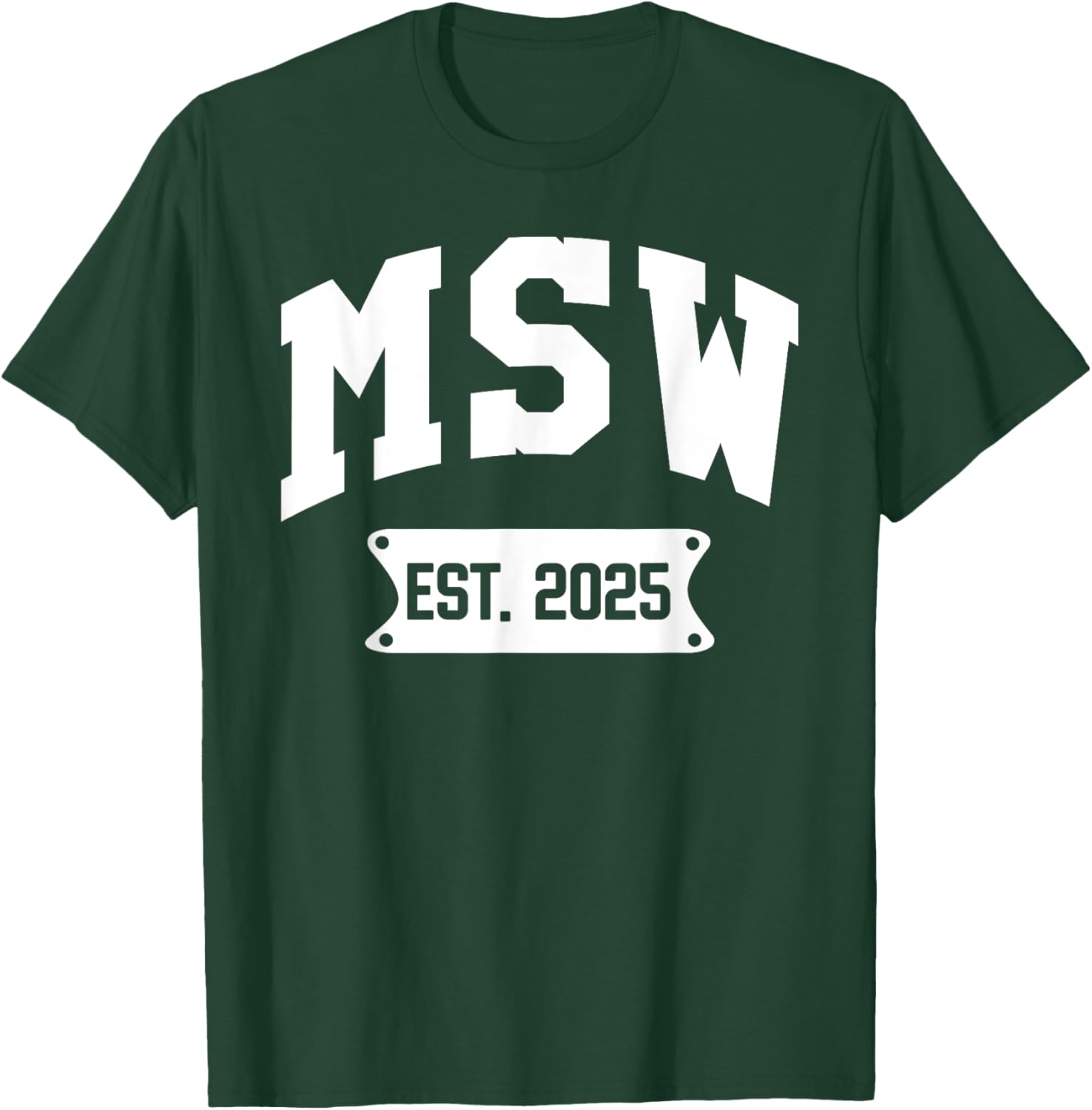 MSW 2025 Graduation T-Shirt for Master of Social Work Alumni - 11