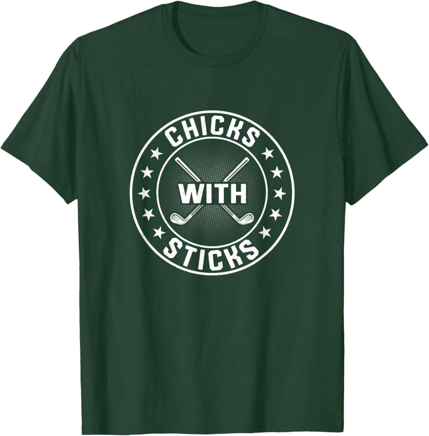Chicks With Sticks Golf T-Shirt for Women – Fun Golfer Apparel - 5