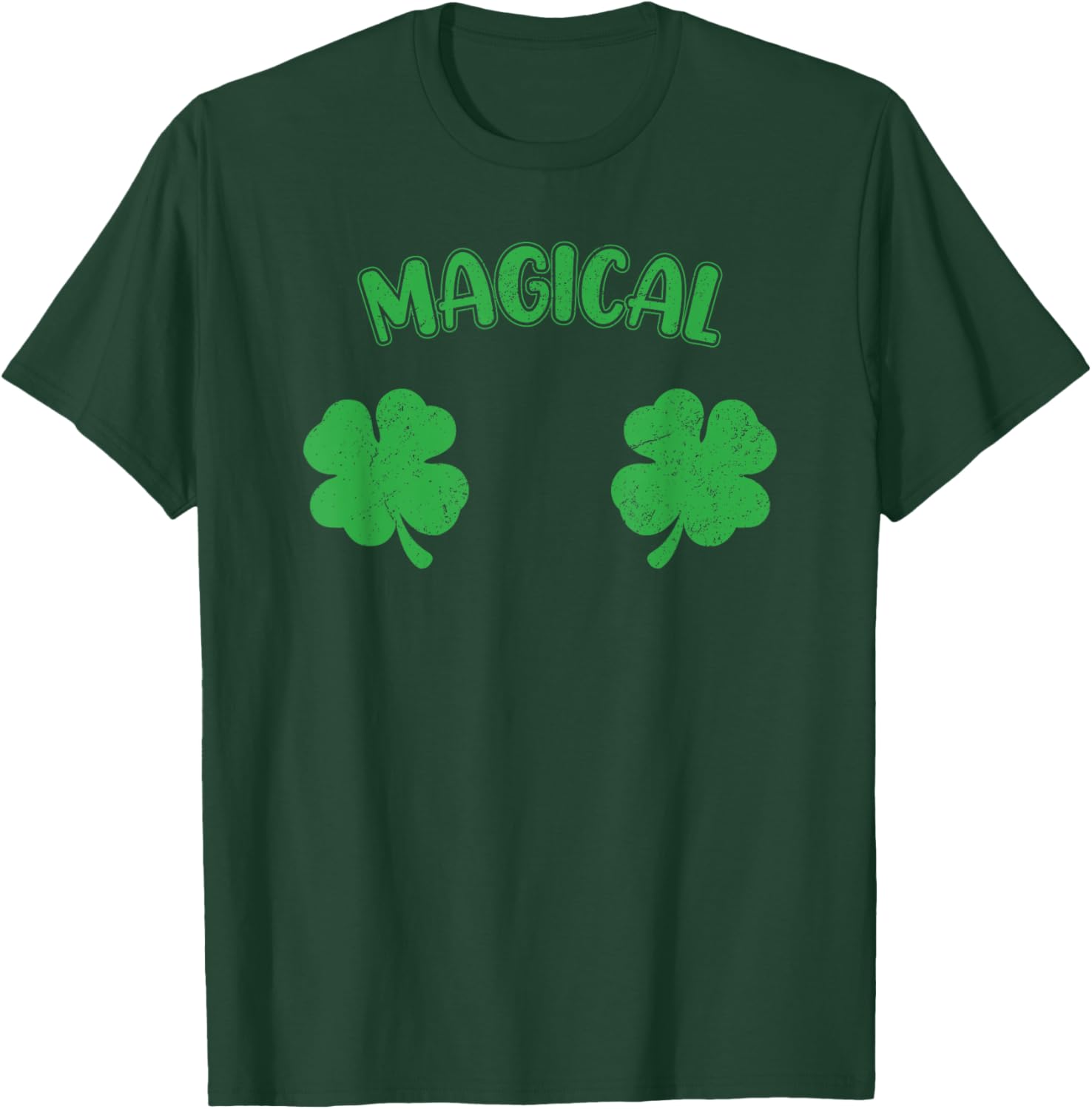 St Patricks Day Shamrock Boobs T-Shirt - Fun Irish Apparel for All - 25