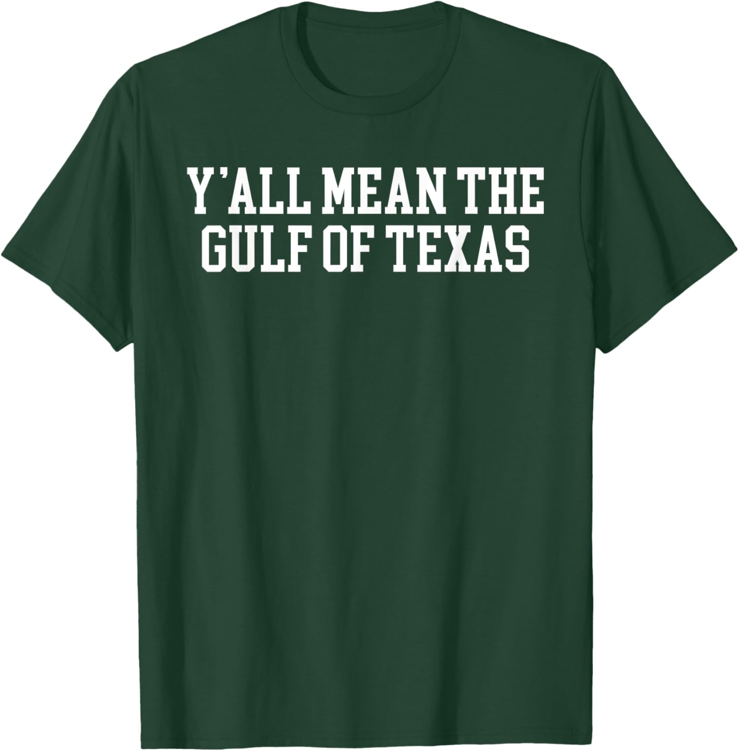 Y'all Mean the Gulf of Texas T-Shirt - Stylish Coastal Casual Wear - 4