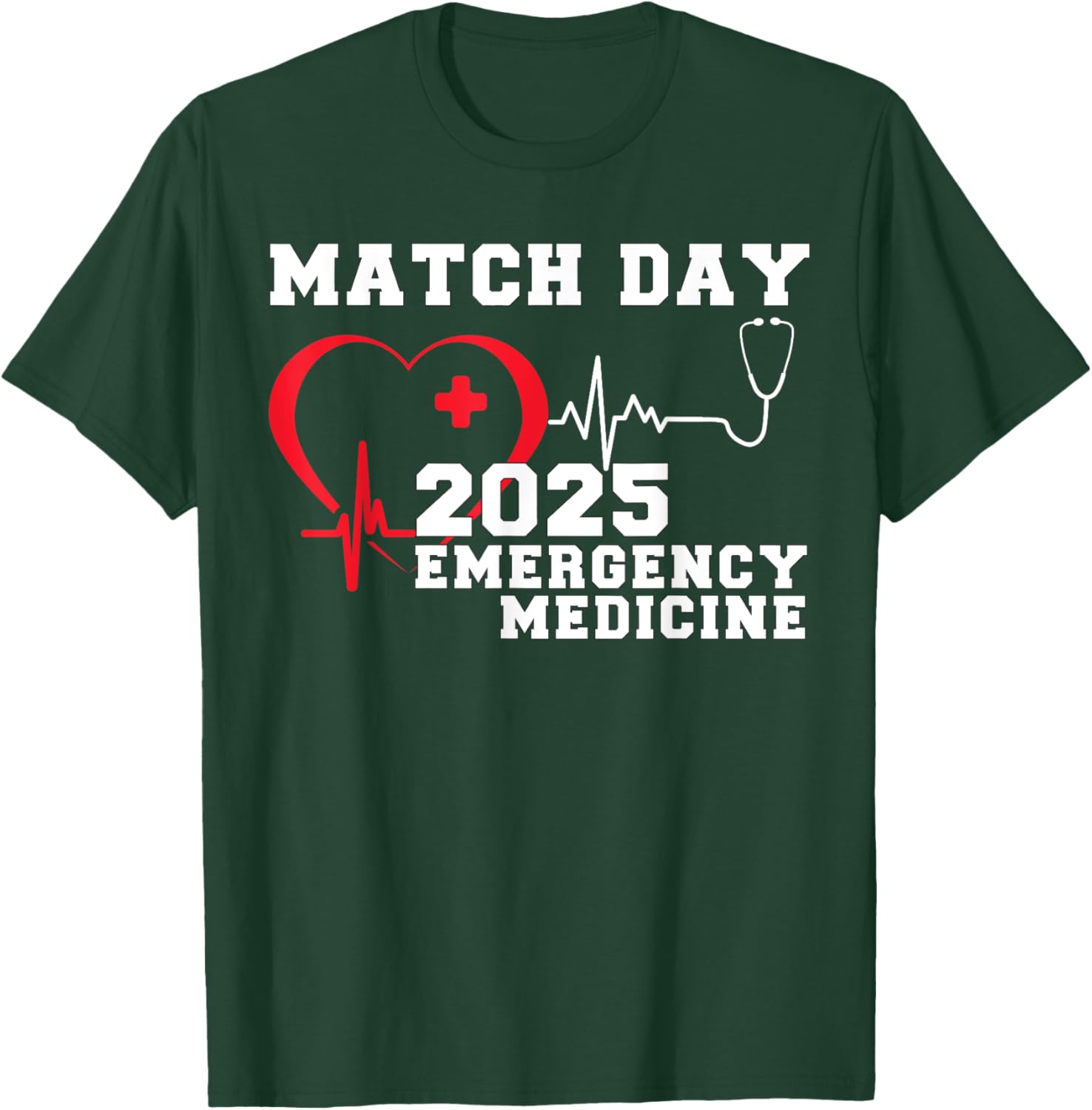 Match Day 2025 Emergency Medicine Residency T-Shirt for Medical Students - 13