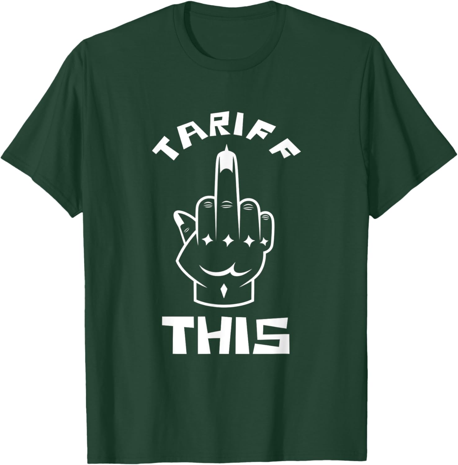 Funny Tariff This Middle Finger T-Shirt for Inflation and High Prices - 16