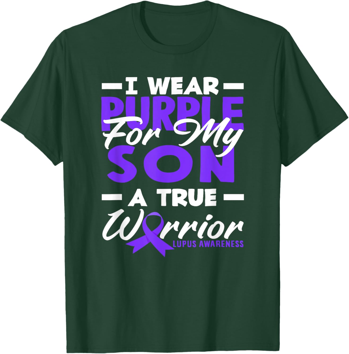 Wear Purple for Lupus Awareness T-Shirt for Proud Moms and Warriors - 5