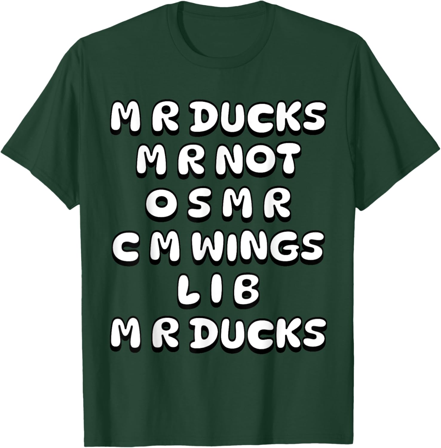 Funny M R Ducks Lover T-Shirt with Wings for Fun Casual Wear - 5