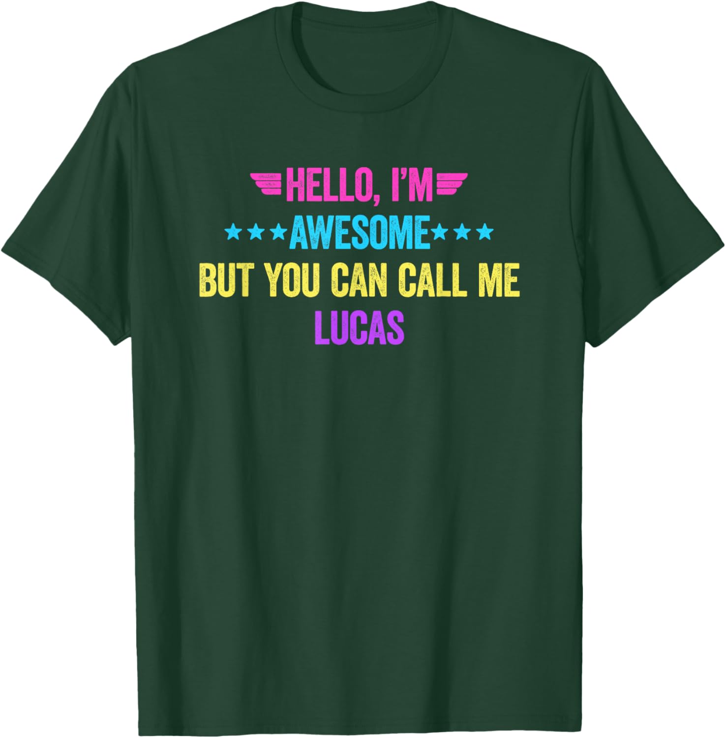 Awesome Lucas T-Shirt for Fun Style and Everyday Comfort - 2