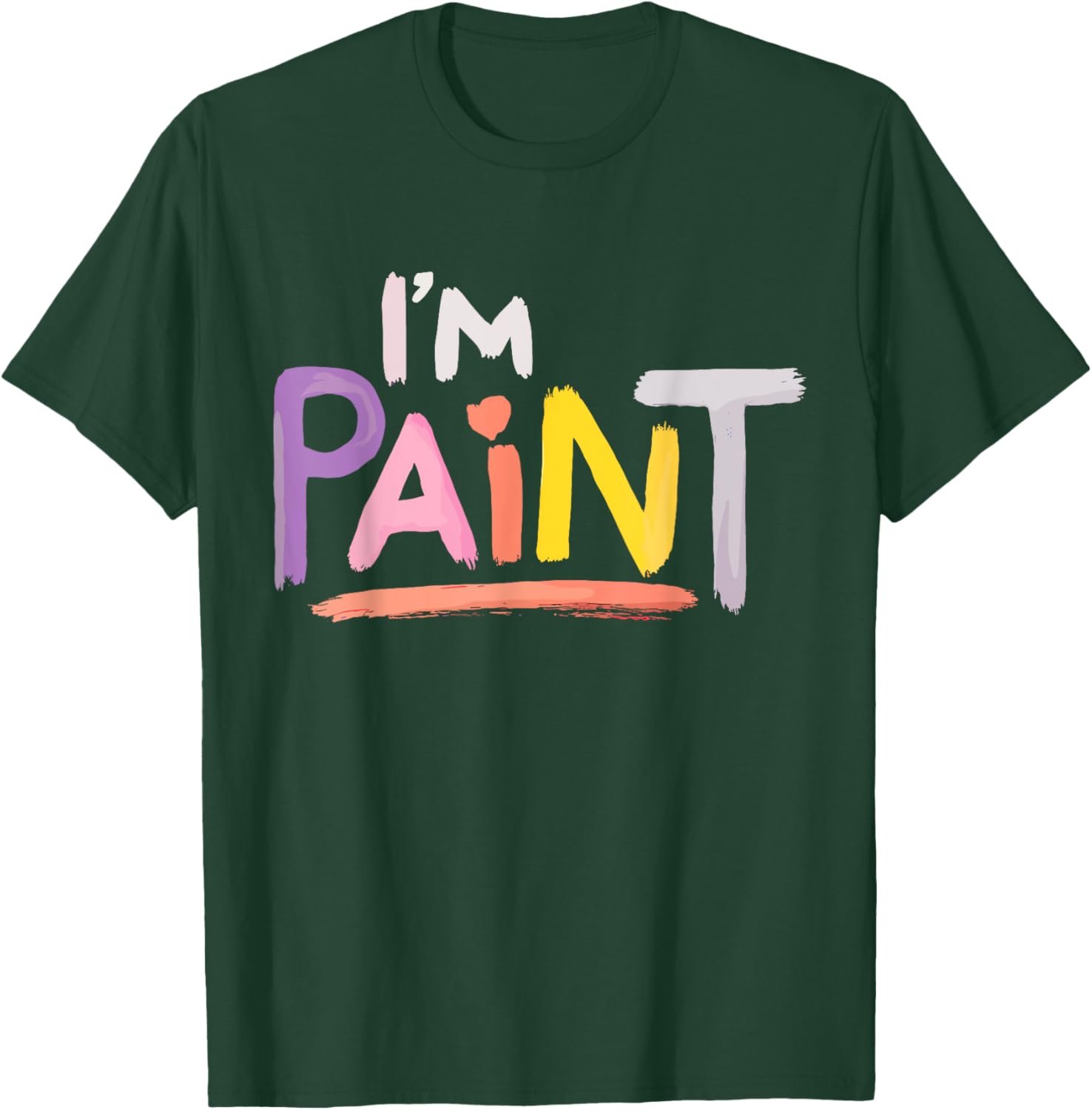 I Love to Finger Paint T-Shirt for Kids and Art Lovers - 2
