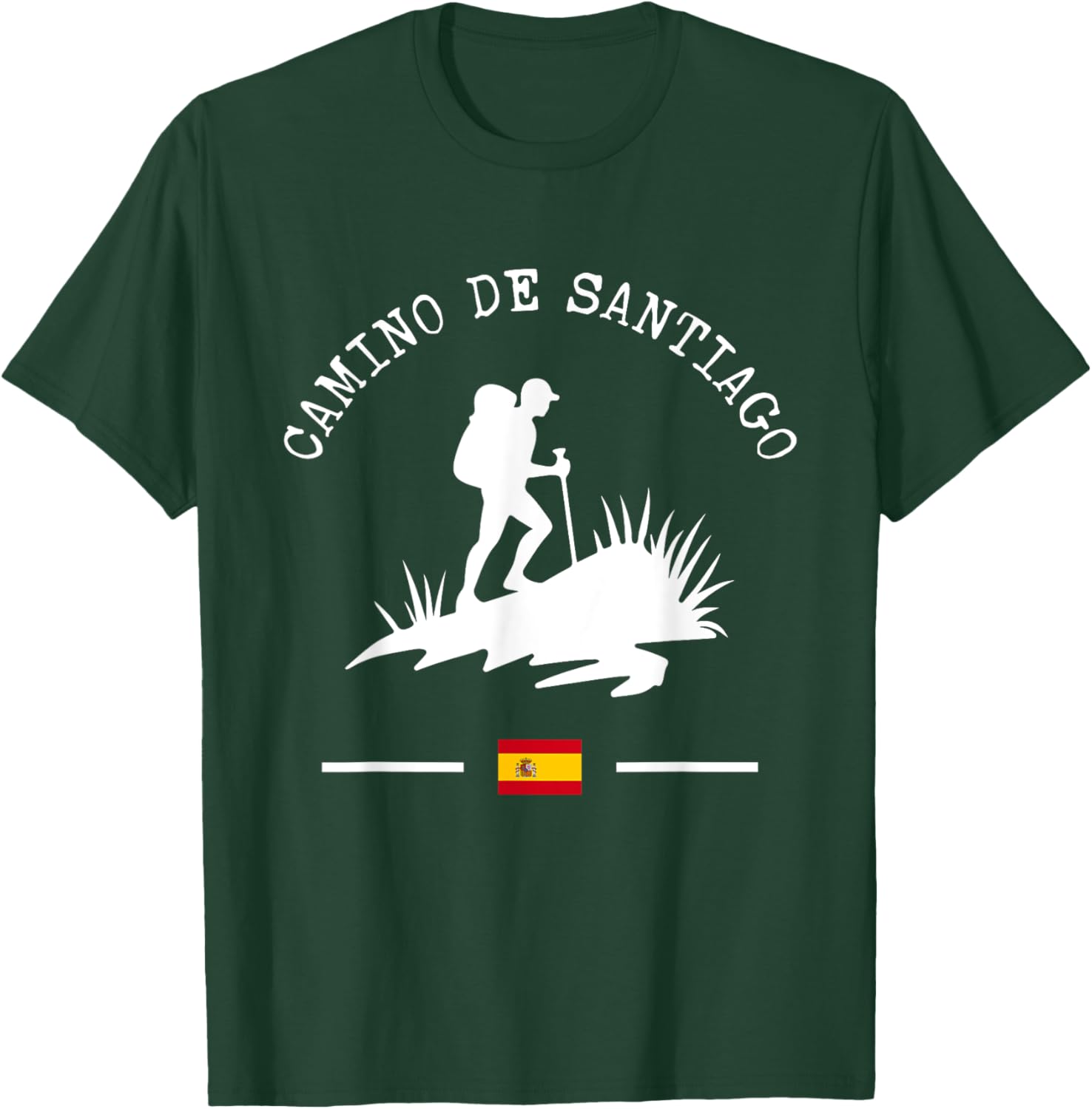 Camino de Santiago Hiker Trekking T-Shirt for Pilgrims and Adventurers - 15