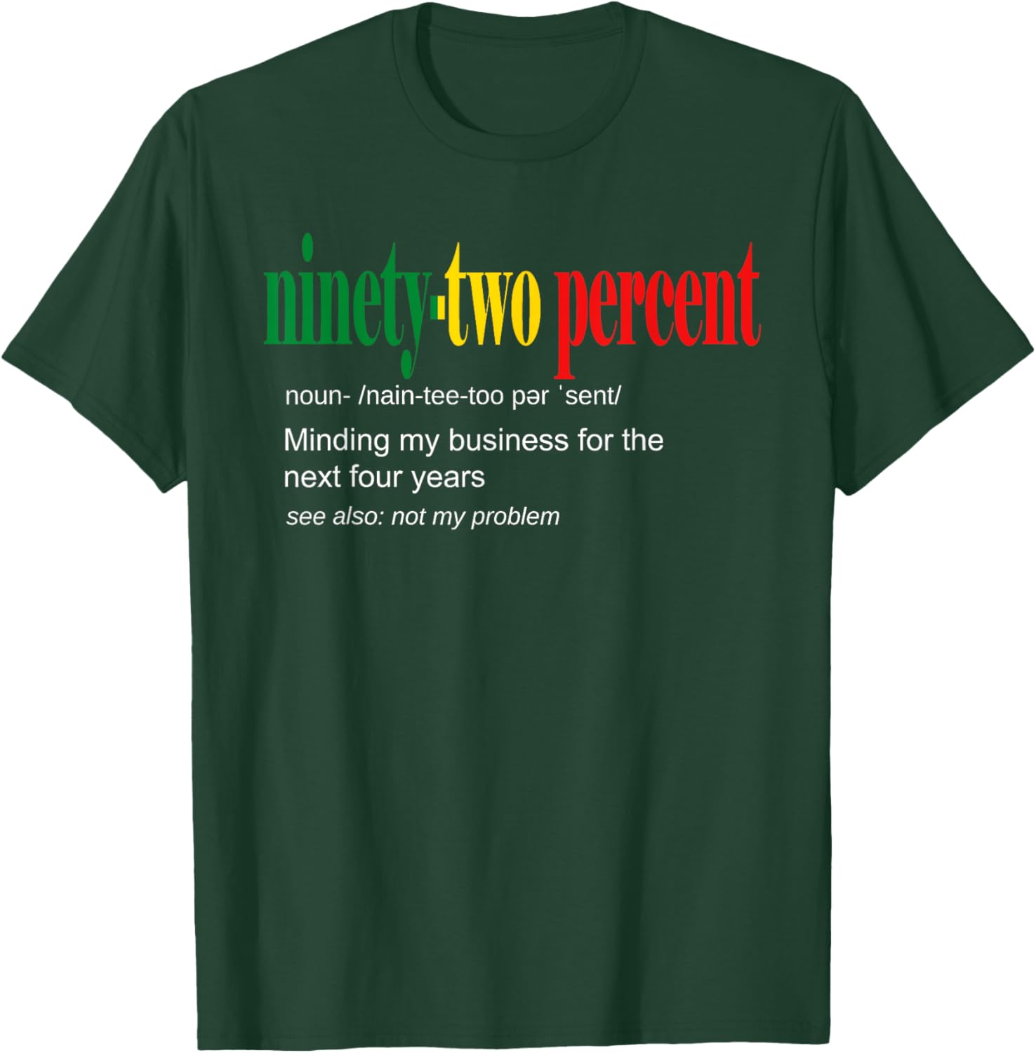 92% Black Women Minding My Business T-Shirt for Confident Style - 19